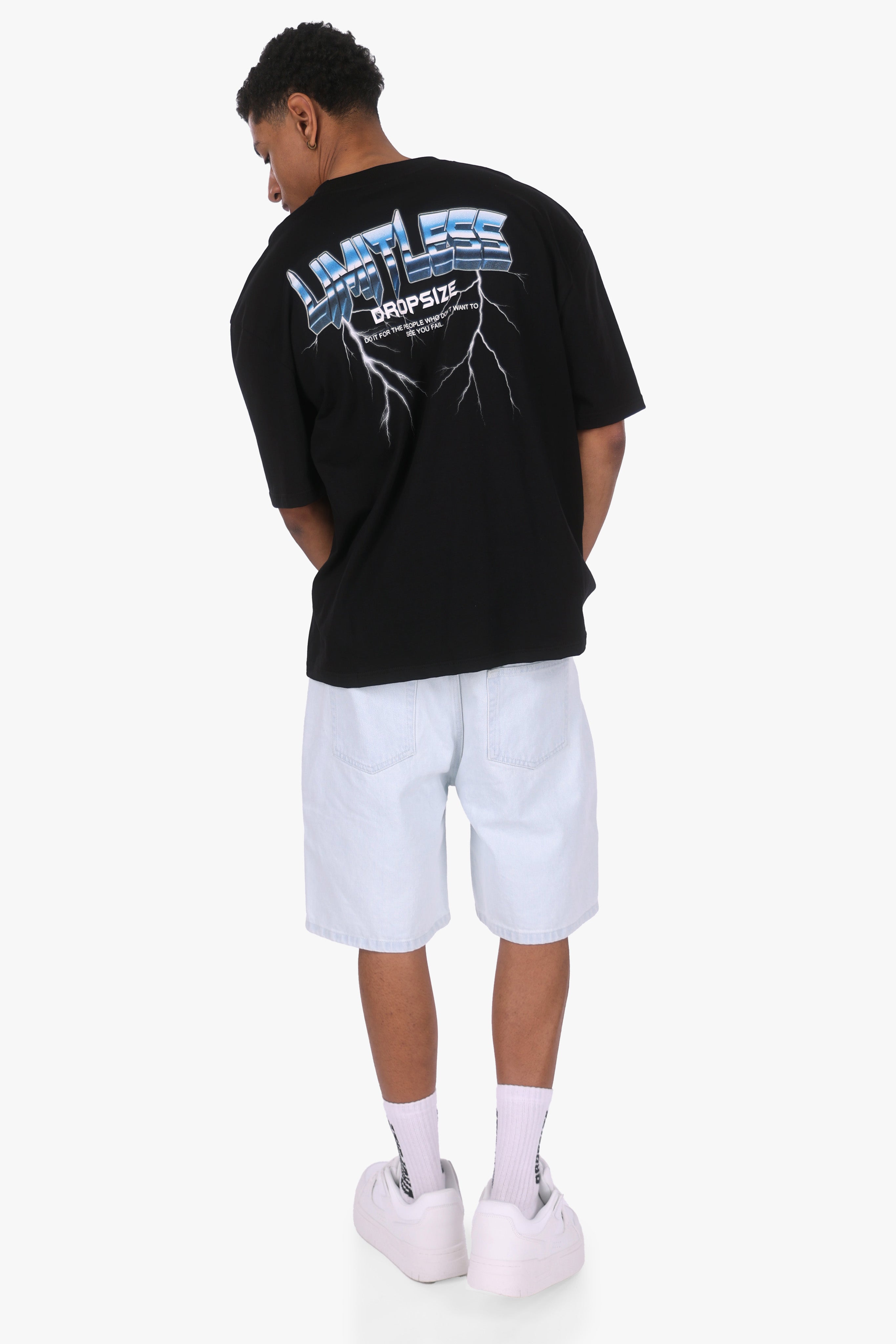 HEAVY OVERSIZED LIMITLESS T-SHIRT BLACK