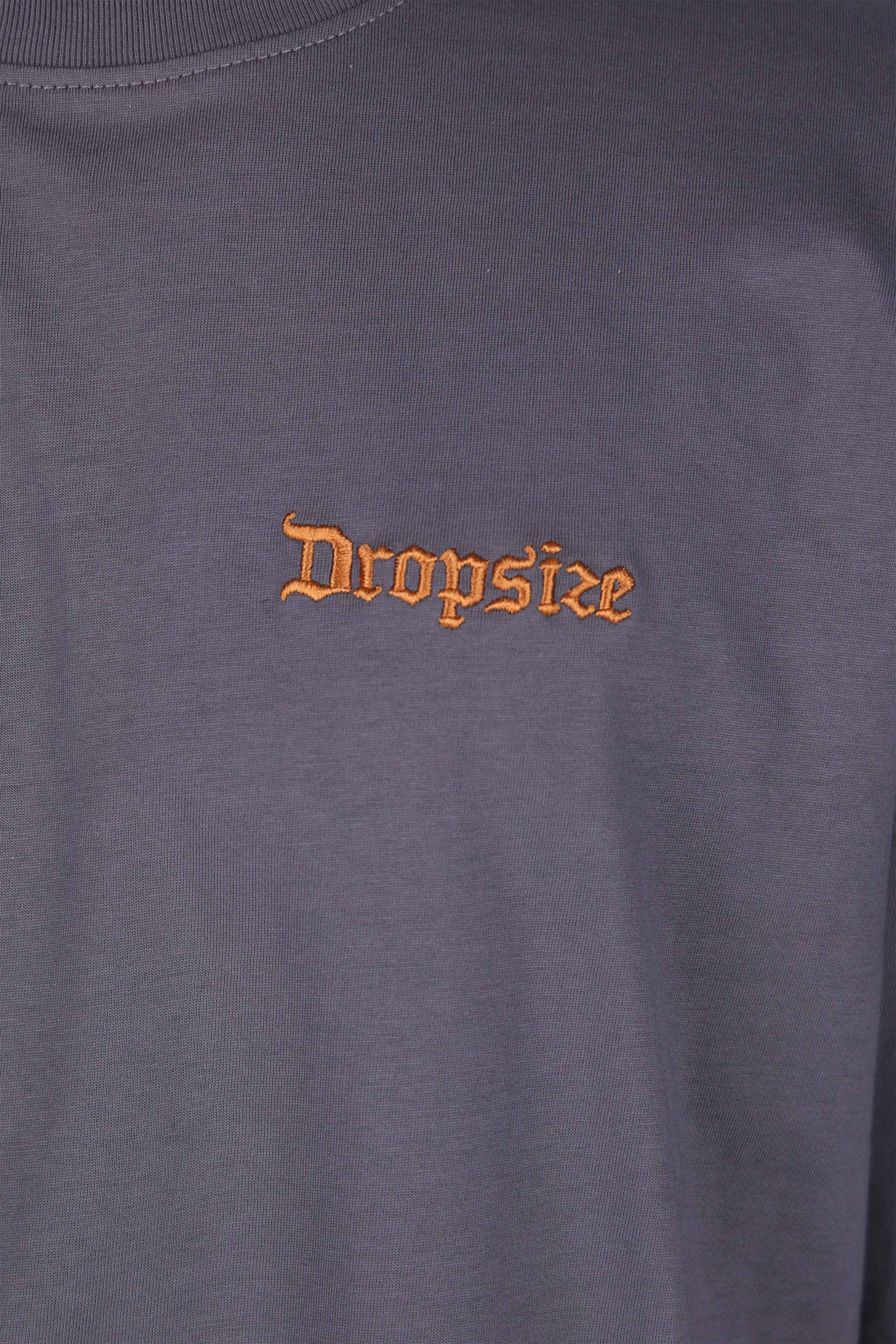 HEAVY OVERSIZE EAGLE T-SHIRT STEEL GREY