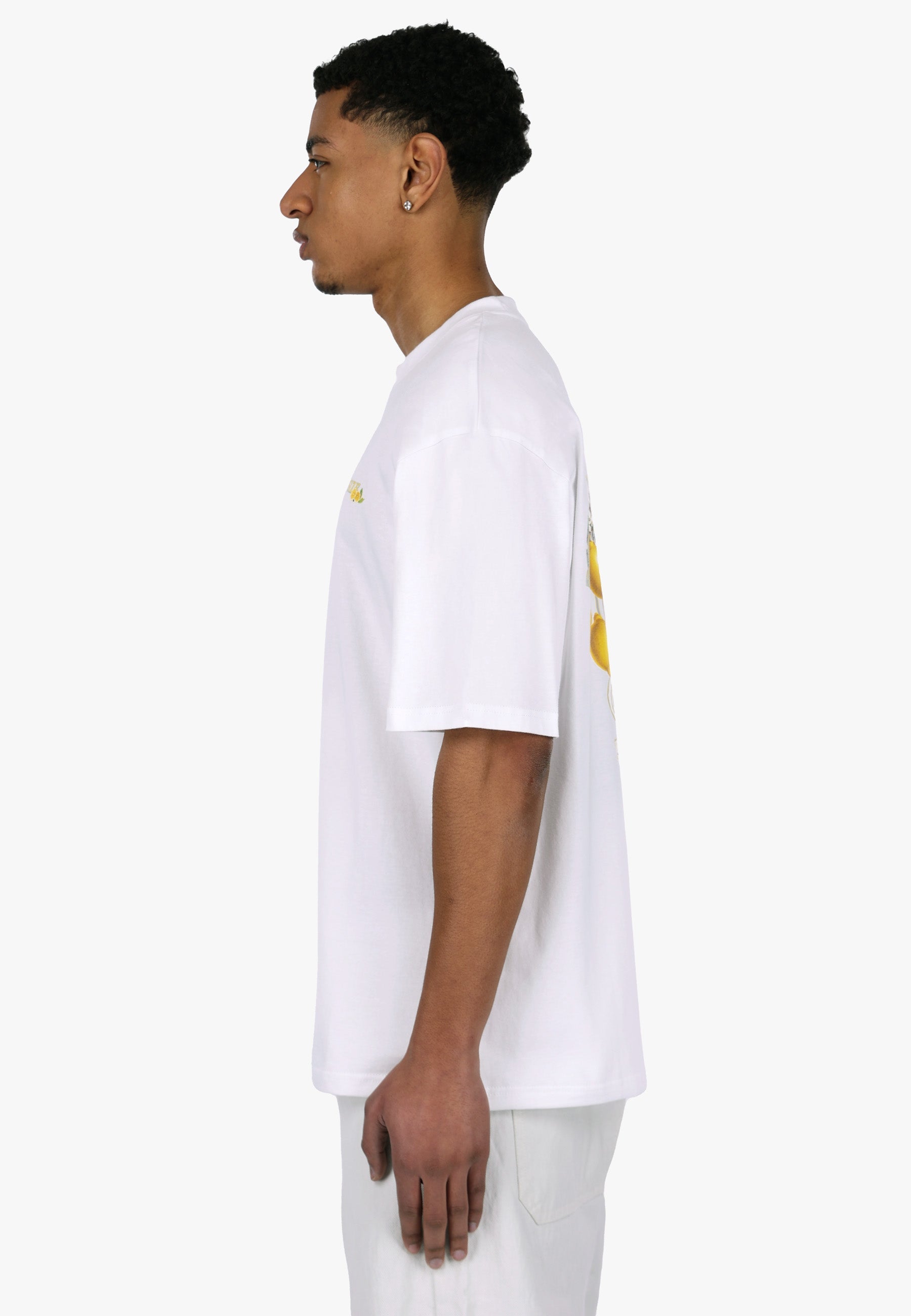 HEAVY OVERSIZE CITRUS T-SHIRT WHITE