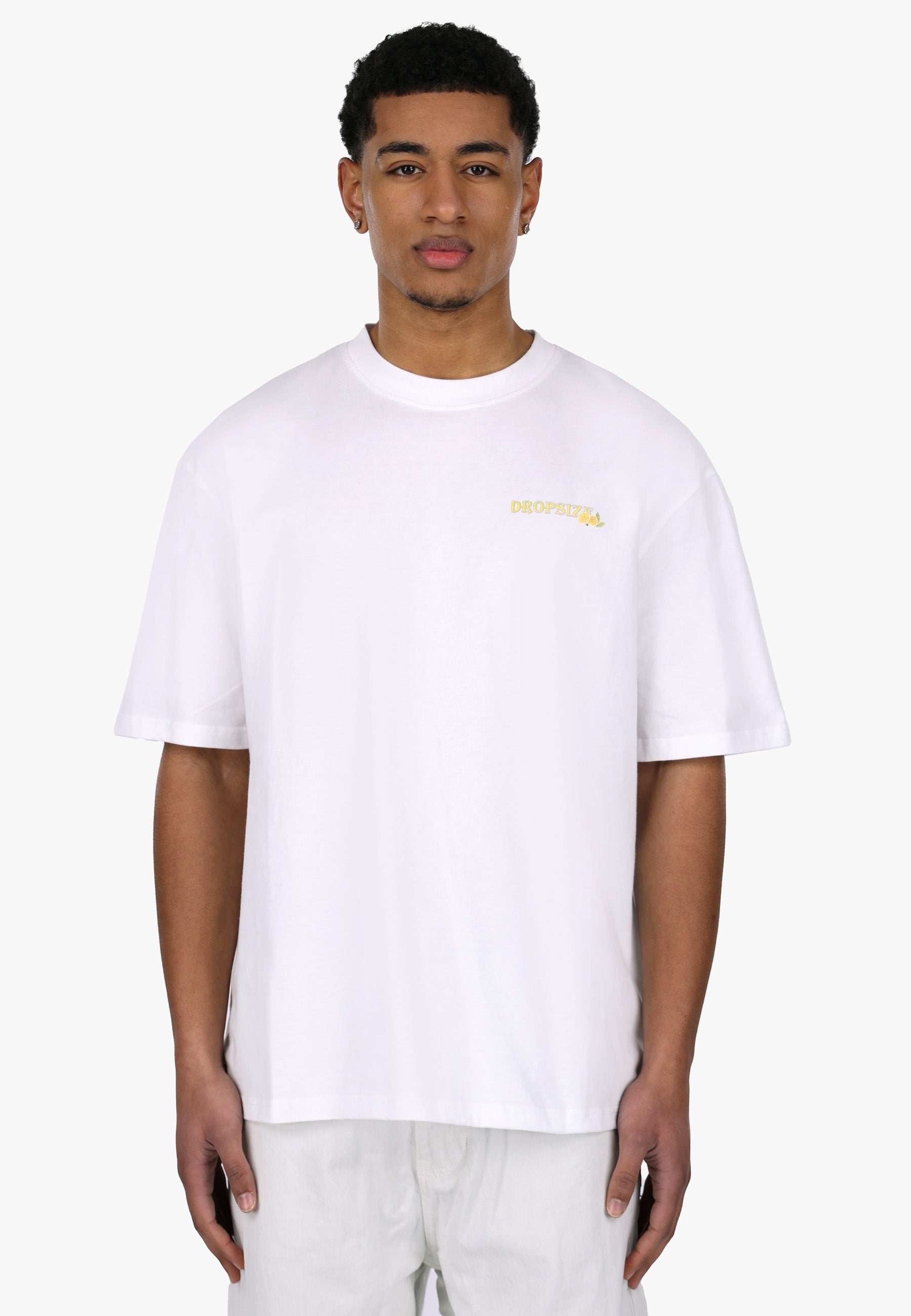 HEAVY OVERSIZE CITRUS T-SHIRT WHITE