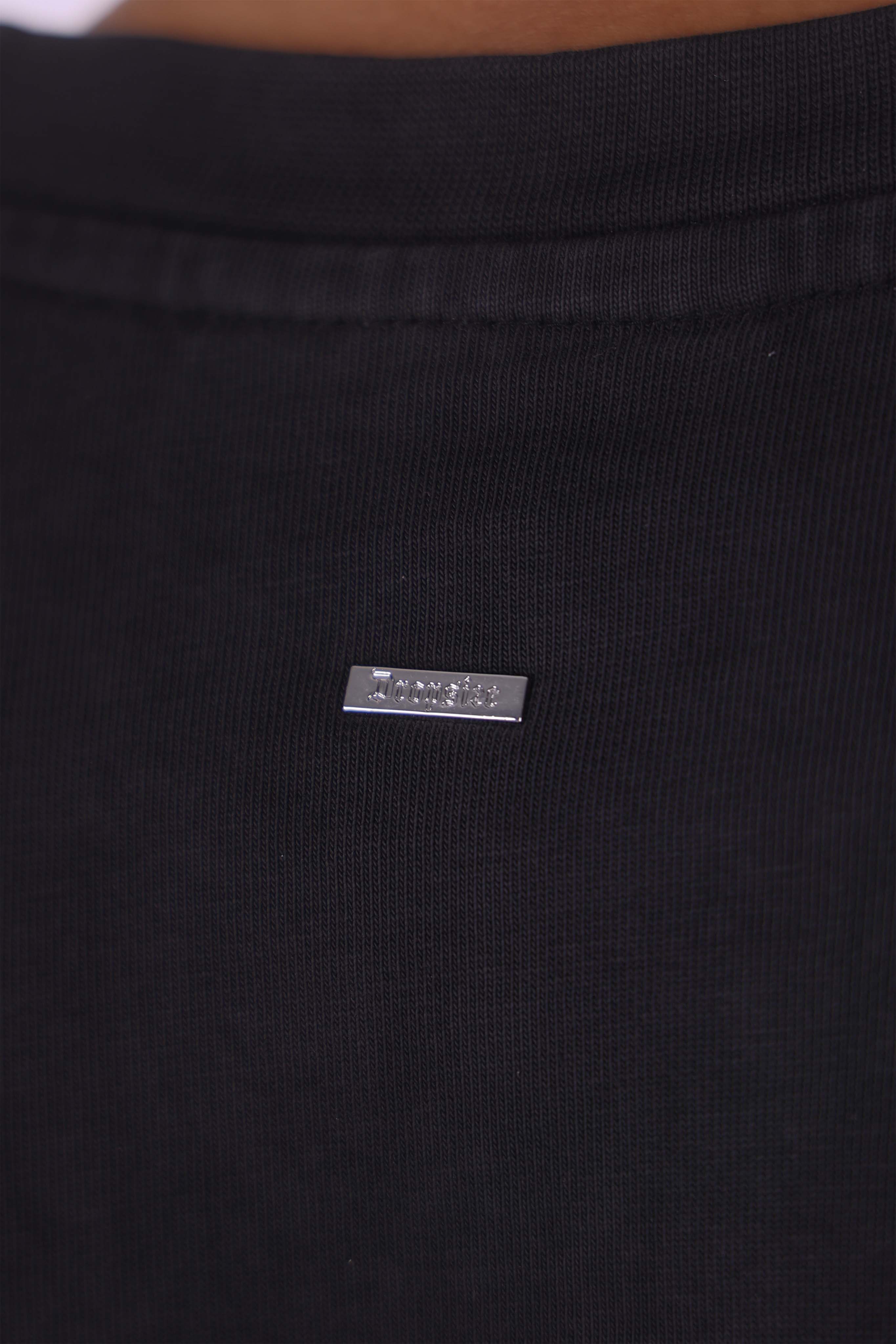 HEAVY OVERSIZE POCKET T-SHIRT ACID WASHED BLACK