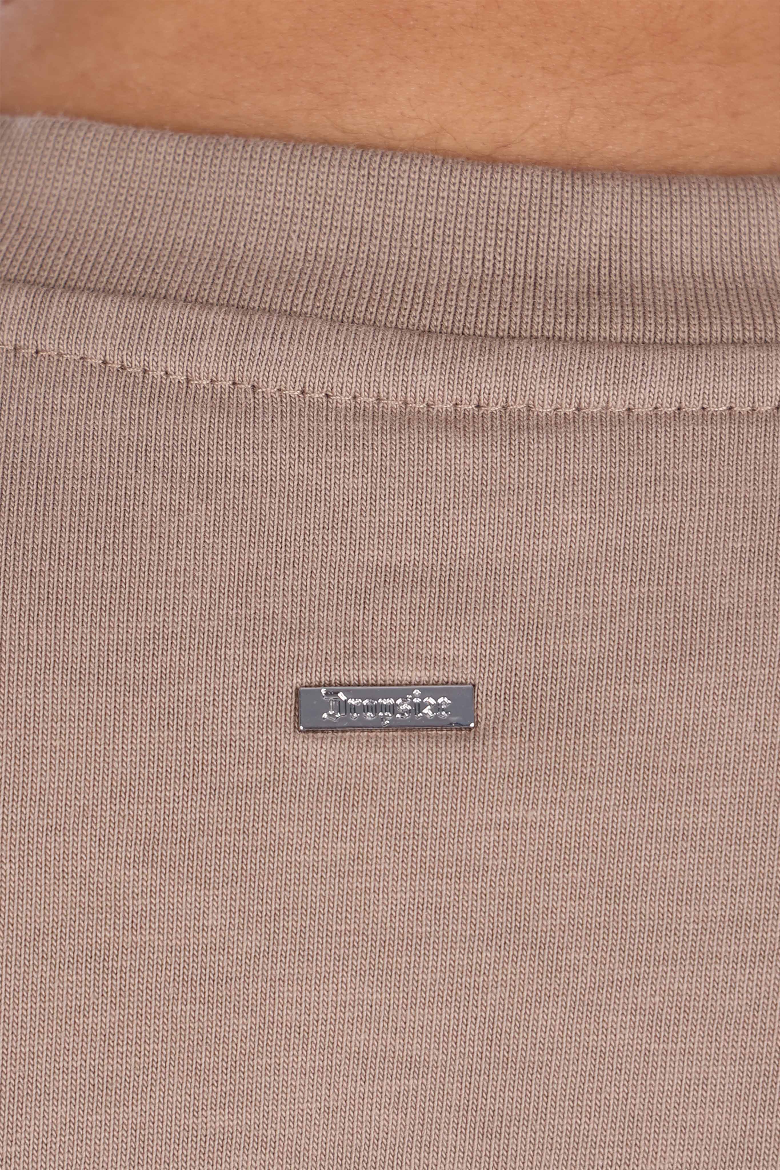 HEAVY OVERSIZE POCKET T-SHIRT BEIGE