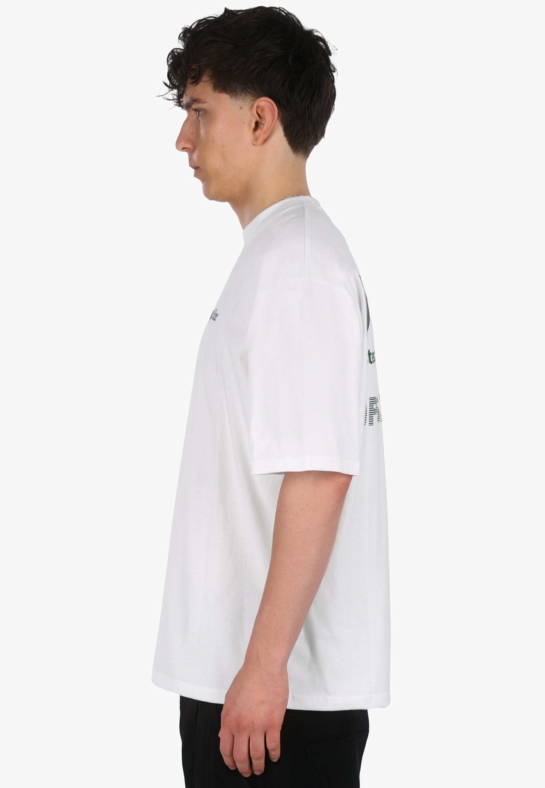 HEAVY OVERSIZE YESTERDAY T-SHIRT WHITE