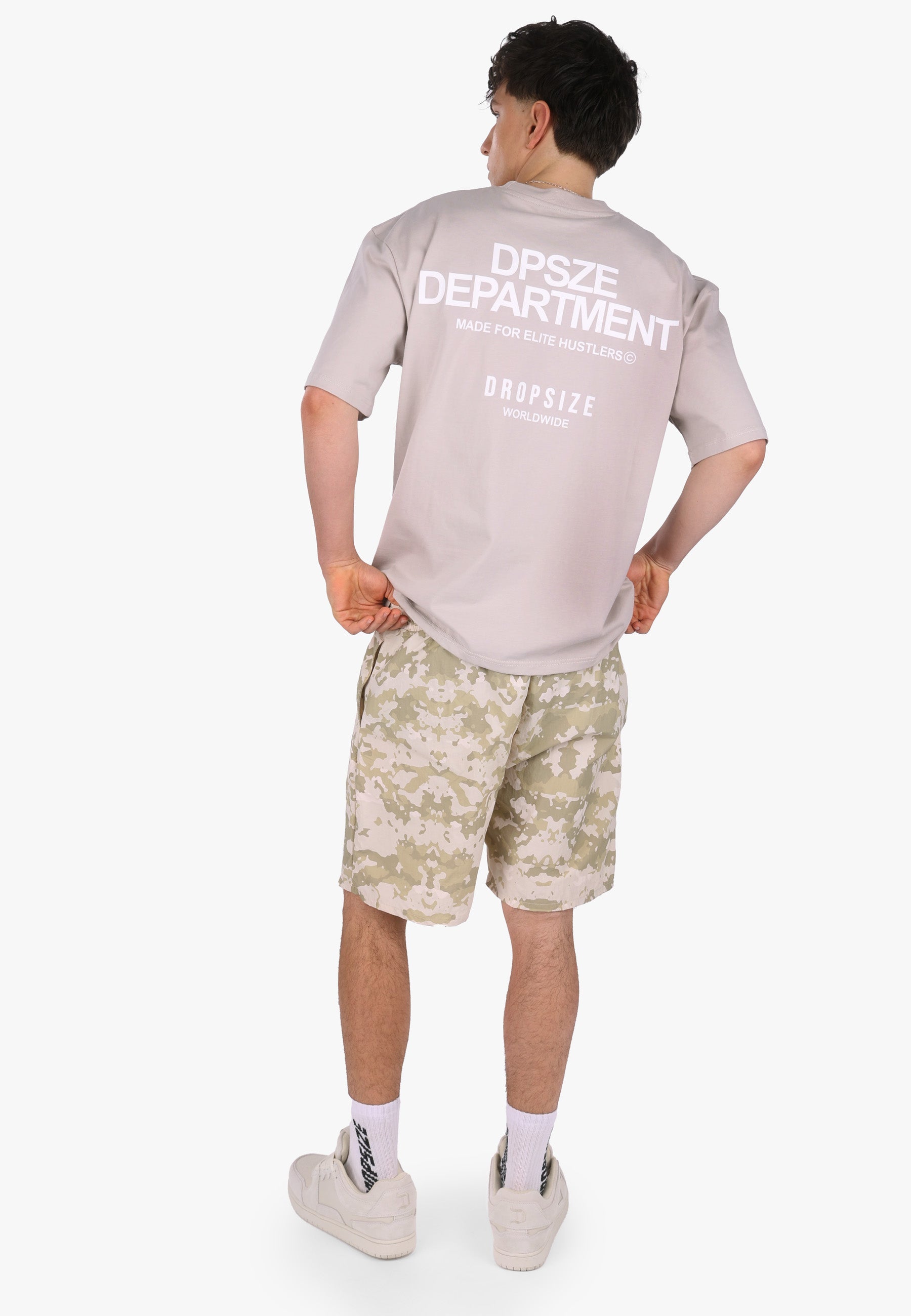 HEAVY OVERSIZE DPSZE DEPARTMENT T-SHIRT MOONBEAM