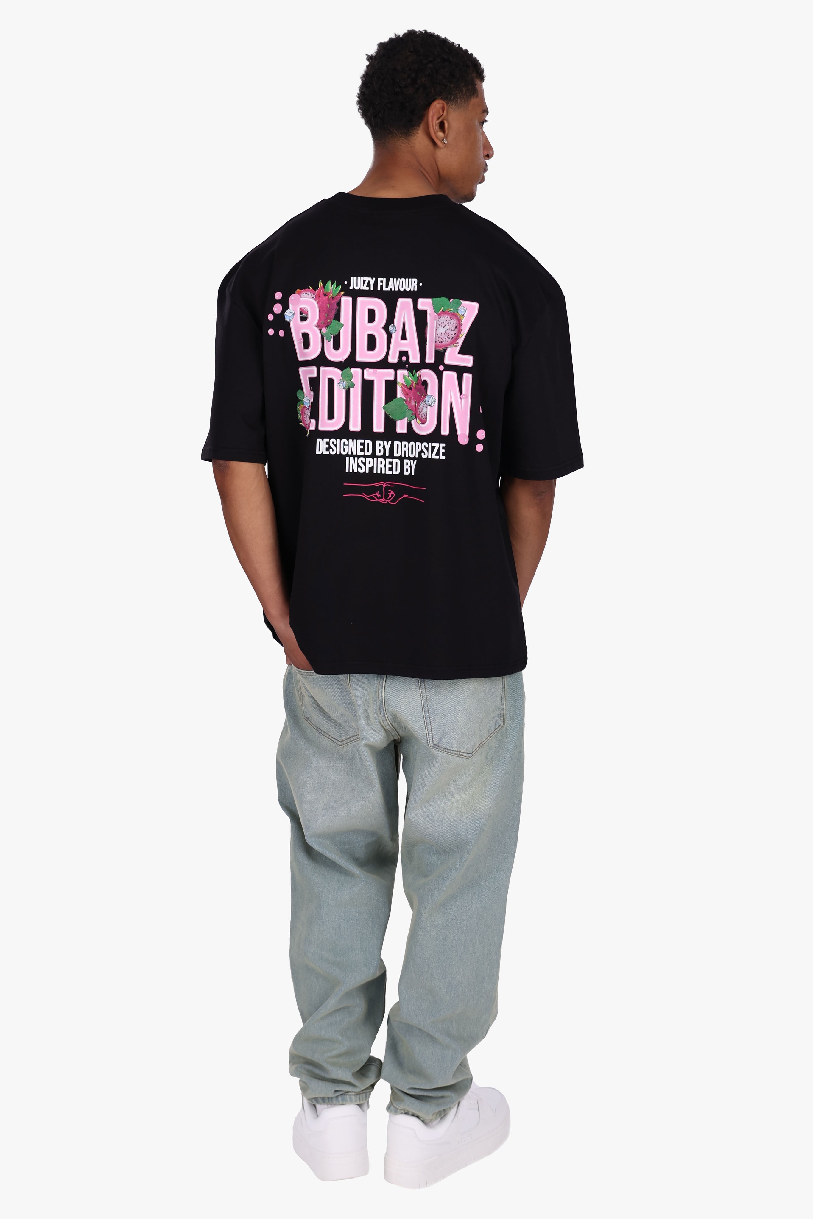 4BRO BUBATZ DRAGON FRUIT T-SHIRT BLACK
