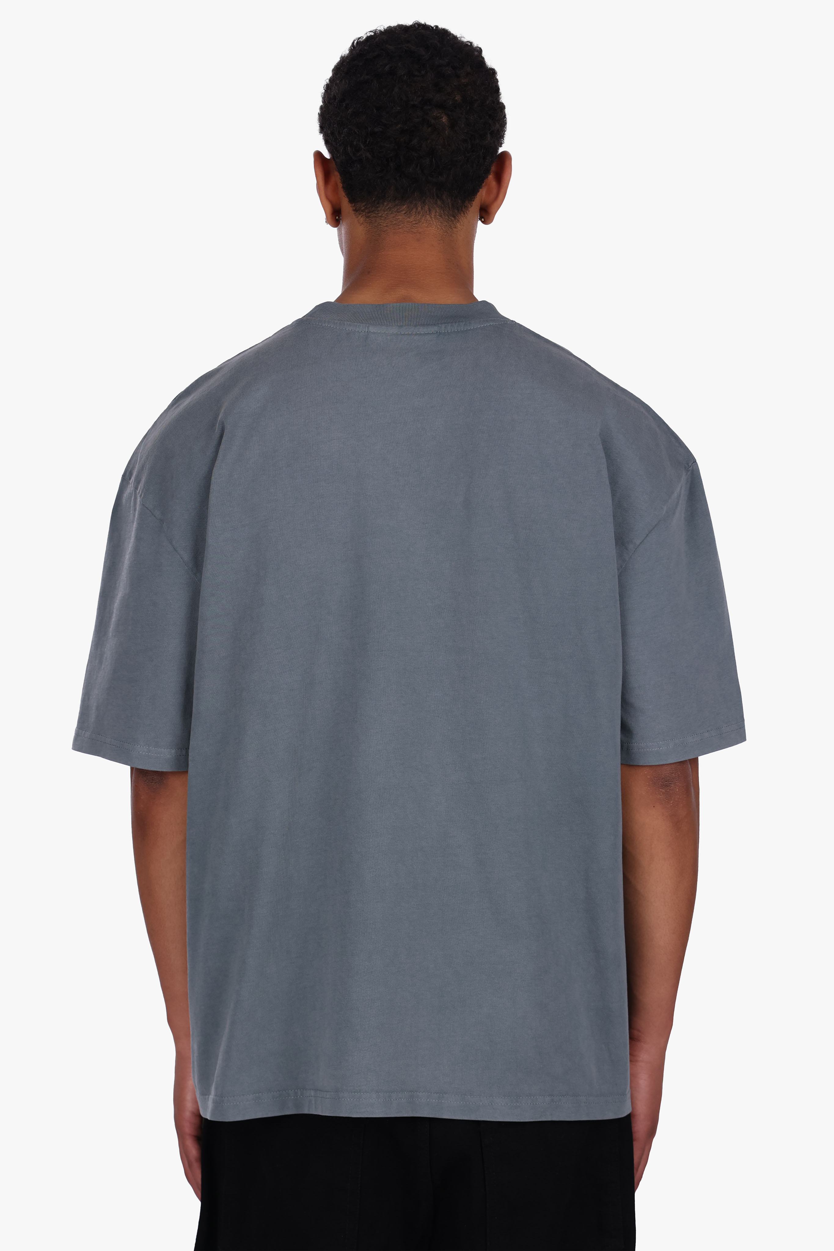 4BRO FIST T-SHIRT ACID WASHED GREY