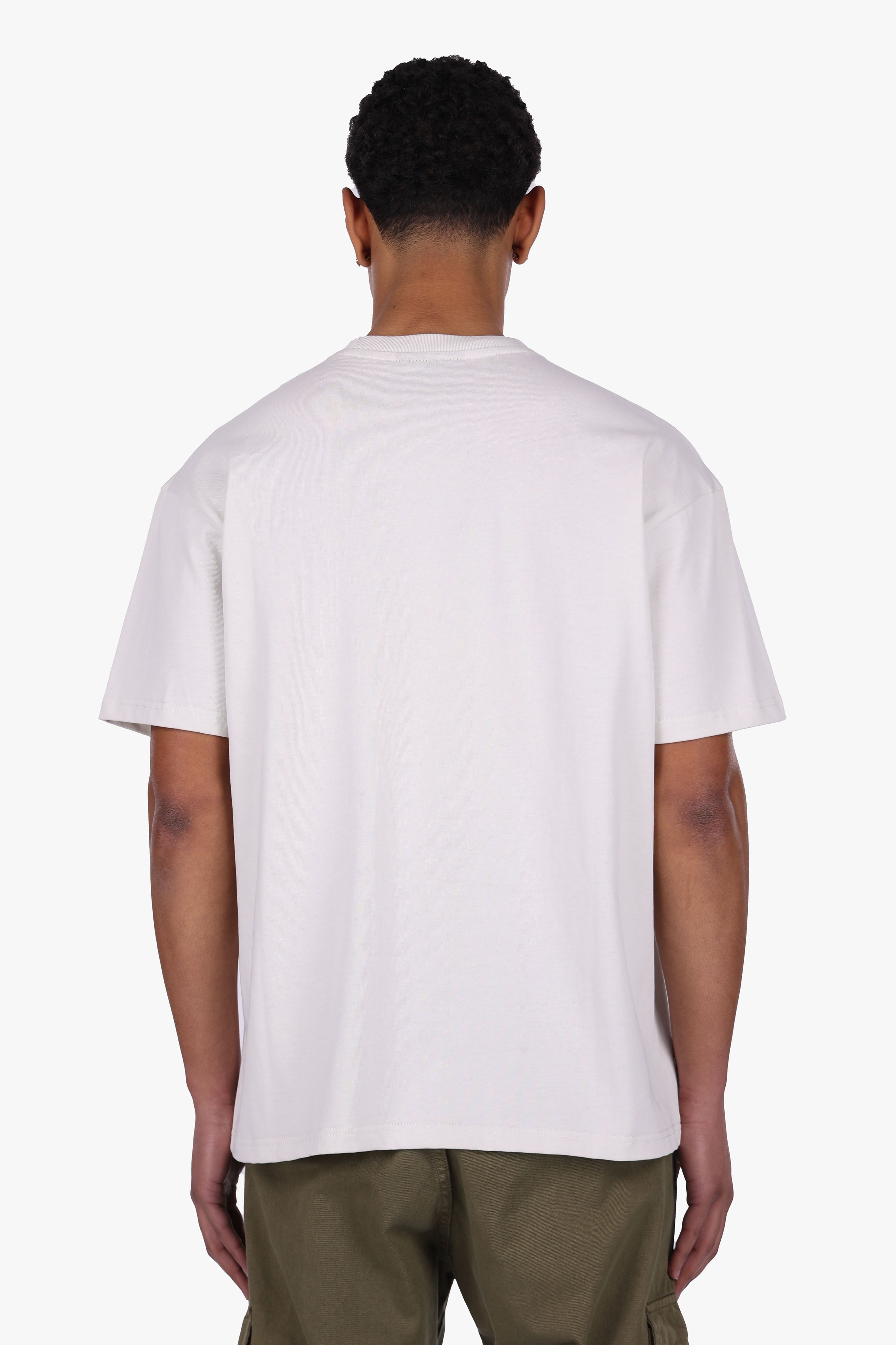 REGULAR FIT T-SHIRT LIGHT GREY