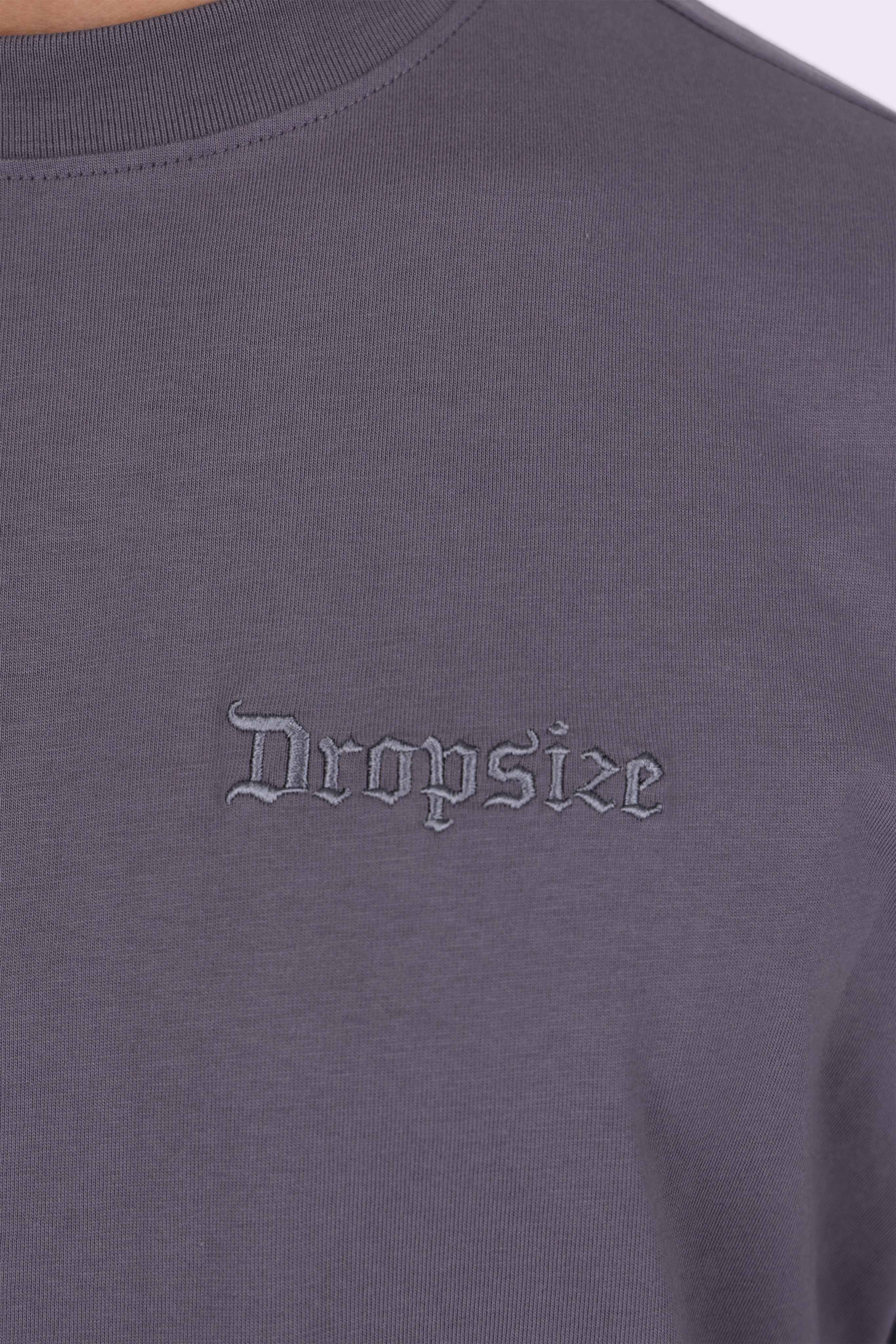 REGULAR FIT T-SHIRT STEEL GREY