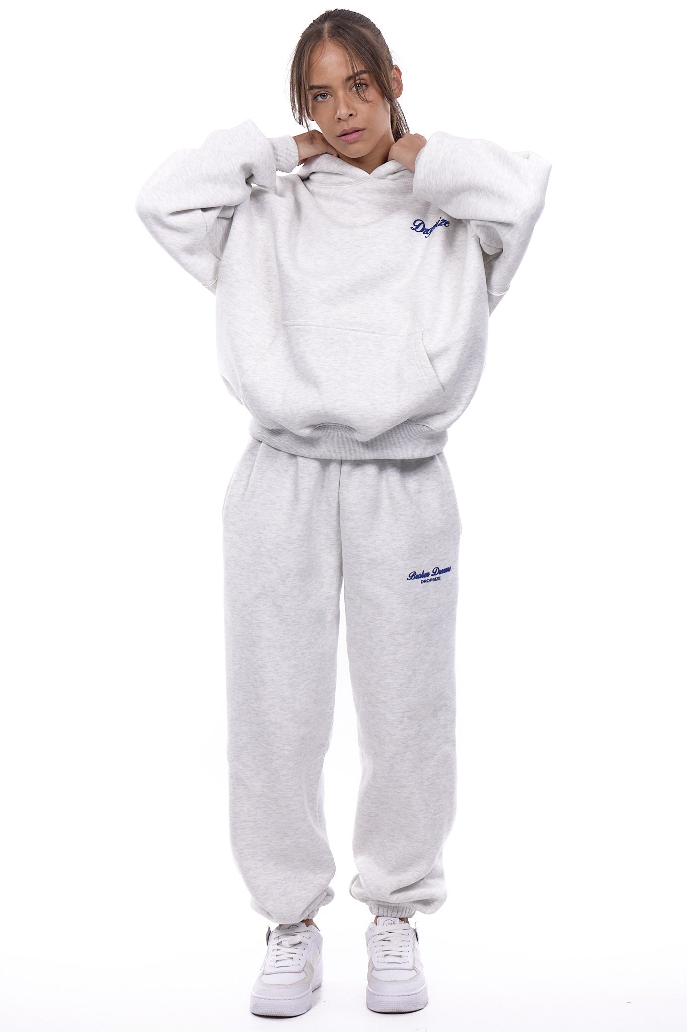 WOMENS BROKEN DREAMS JOGGER GREY MELANGE