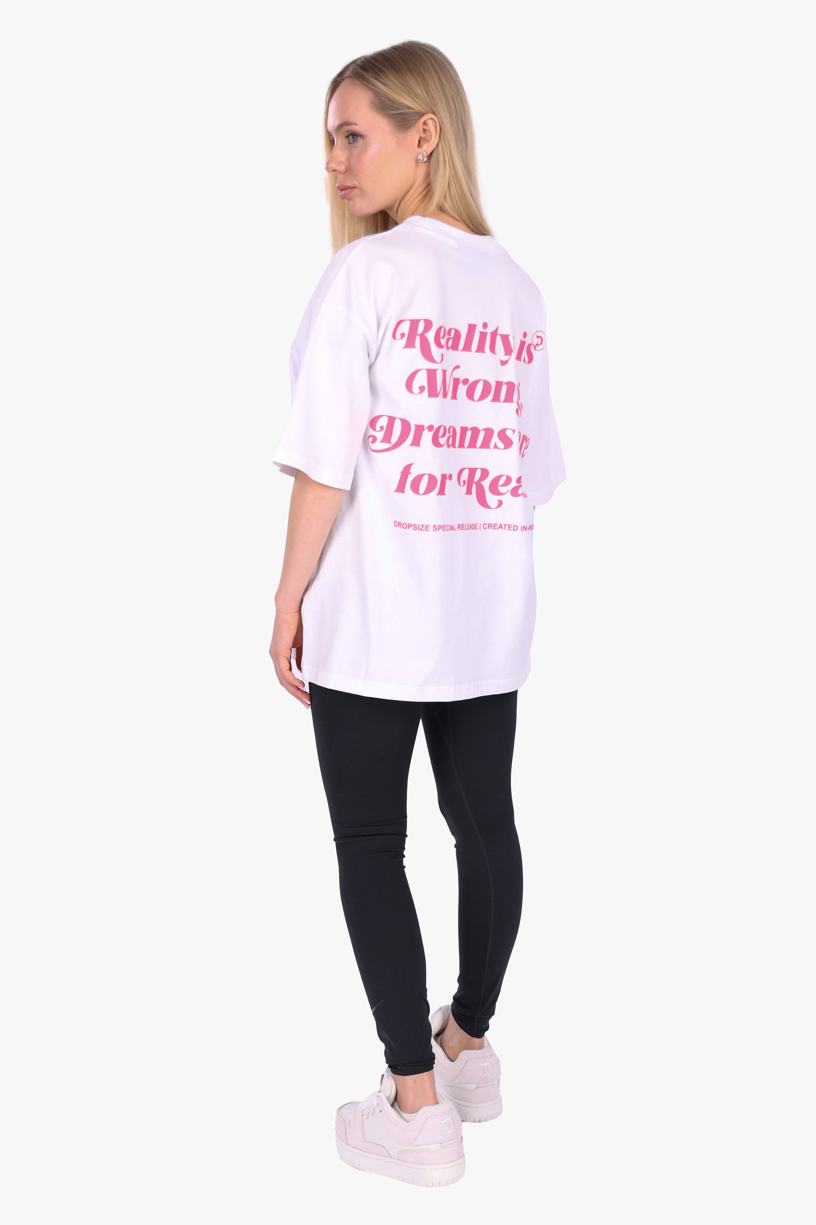 HEAVY OVERSIZE REALITY T-SHIRT WHITE