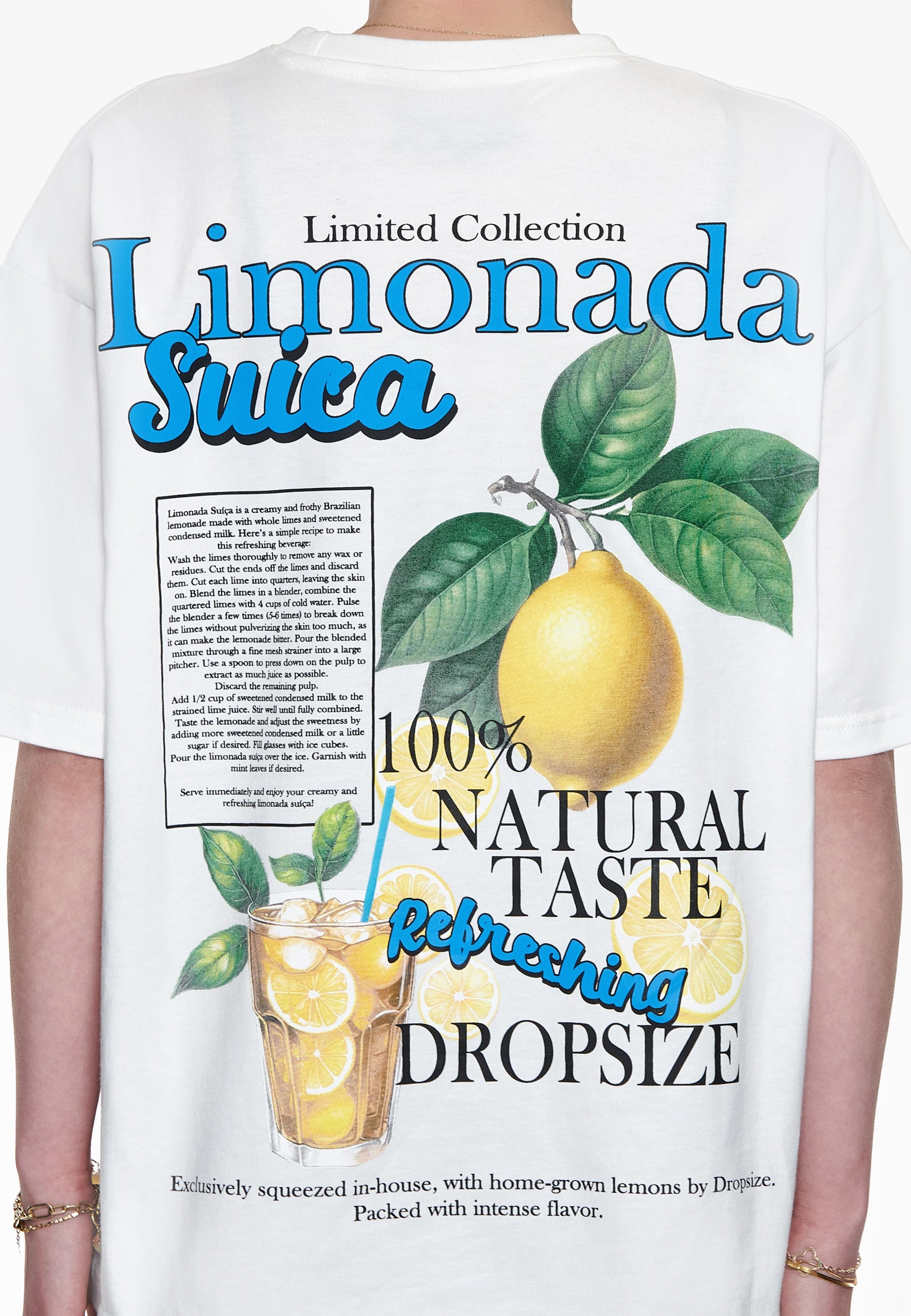 HEAVY OVERSIZE LIMONADA T-SHIRT WHITE