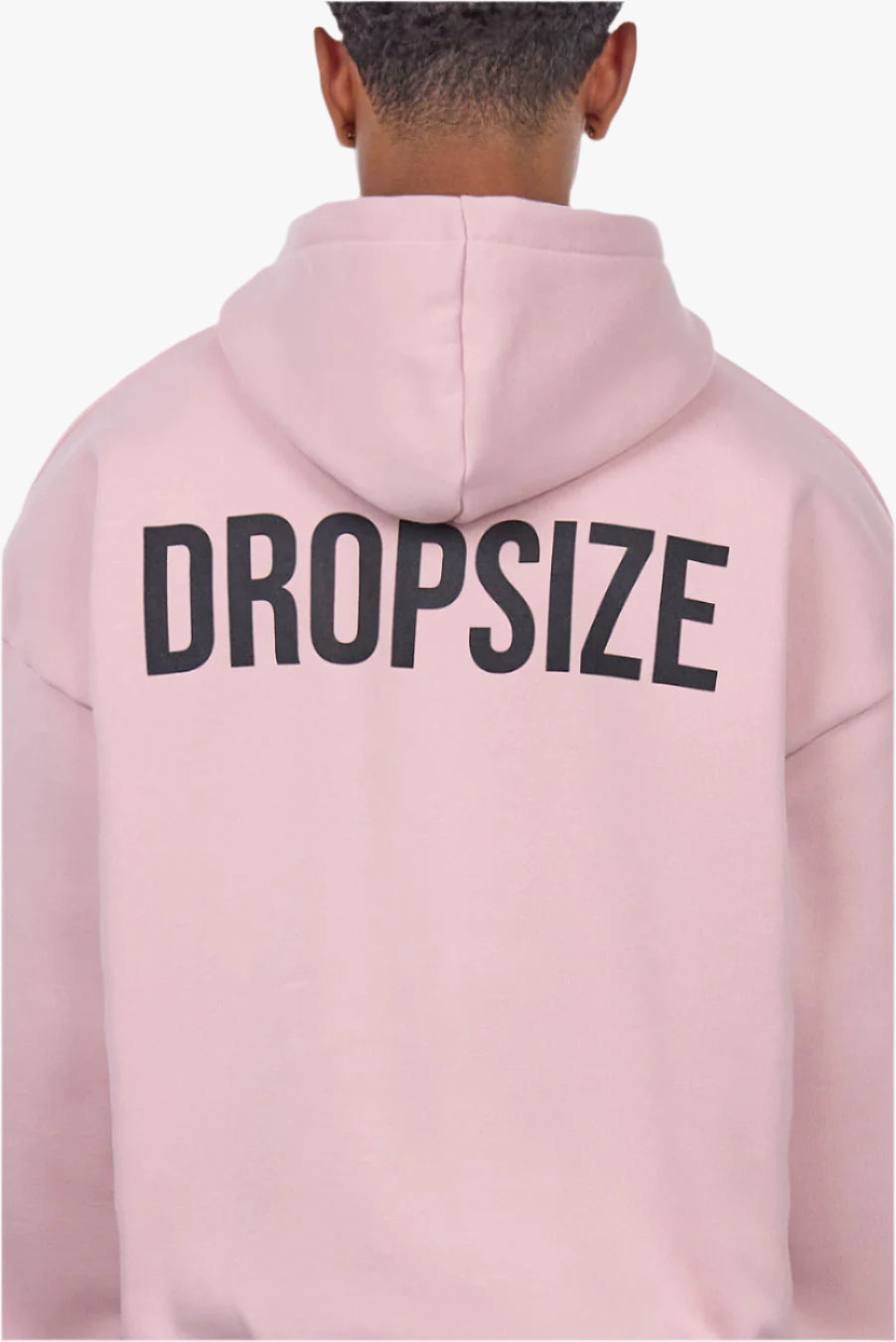 HEAVY OVERSIZE HD PRINT ZIP HOODIE LOTUS