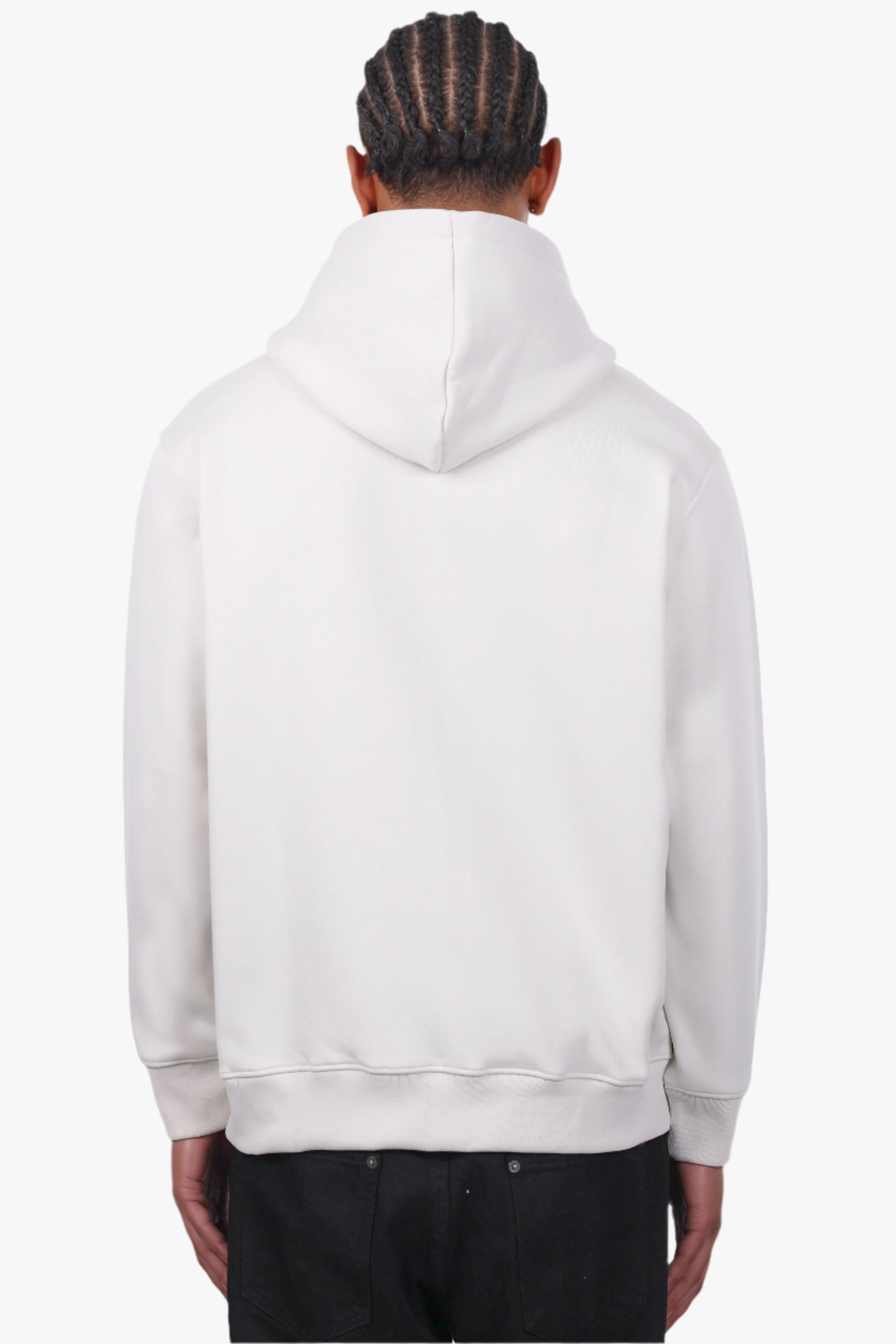 REGULAR FIT ZIP-HOODIE LIGHT GREY