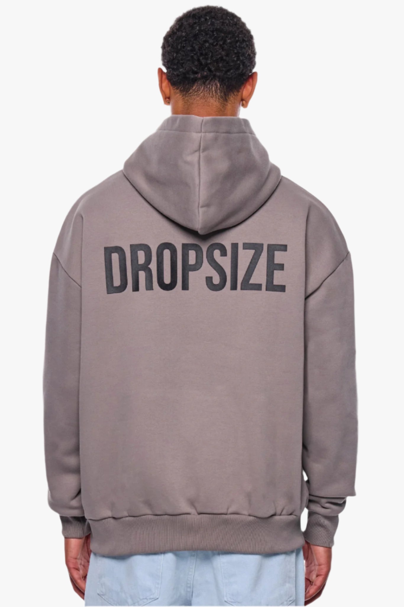 HEAVY OVERSIZE HD PRINT HOODIE DRIFTWOOD