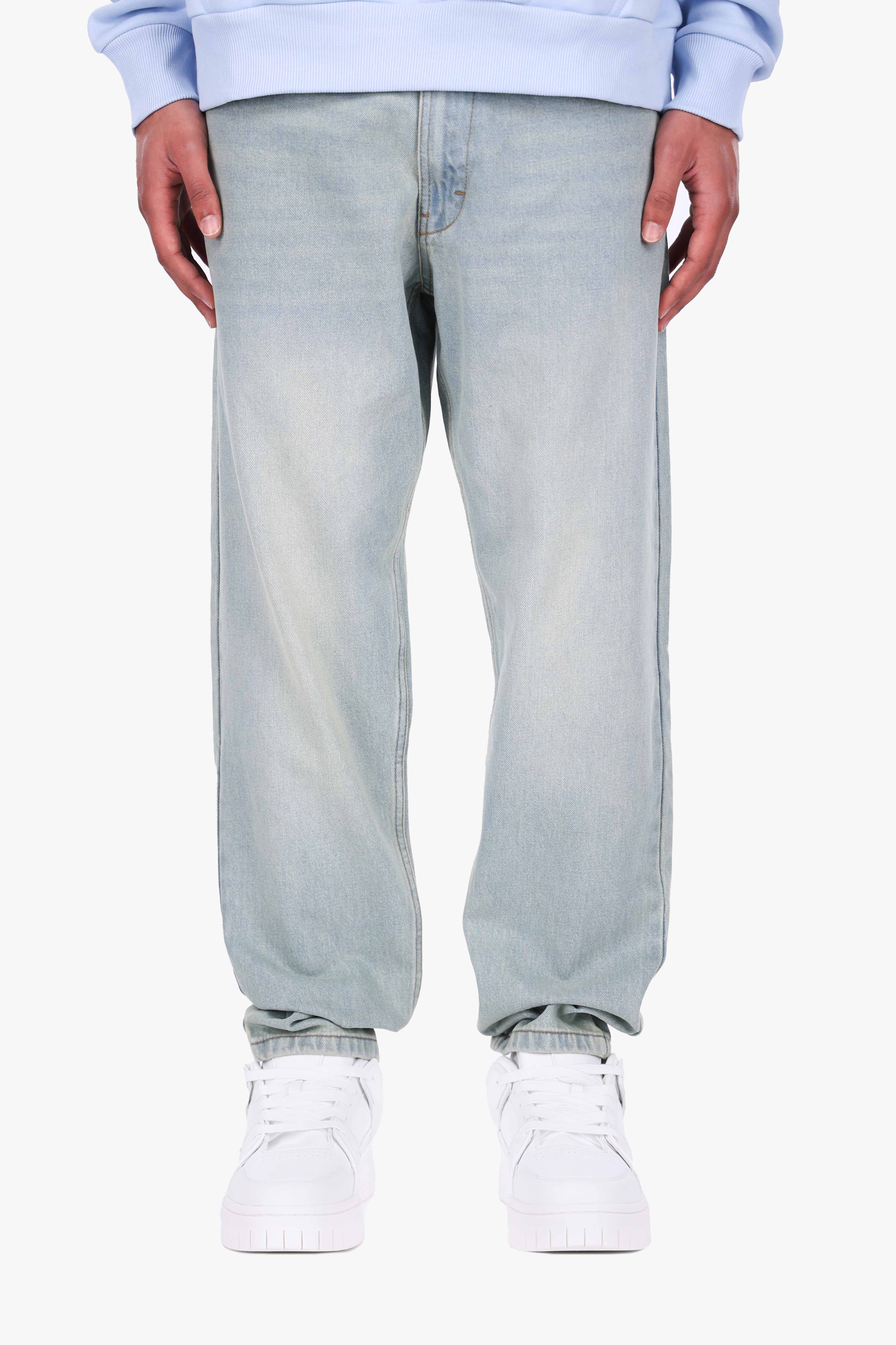 LOOSE FIT JEANS LIGHT INDIGO
