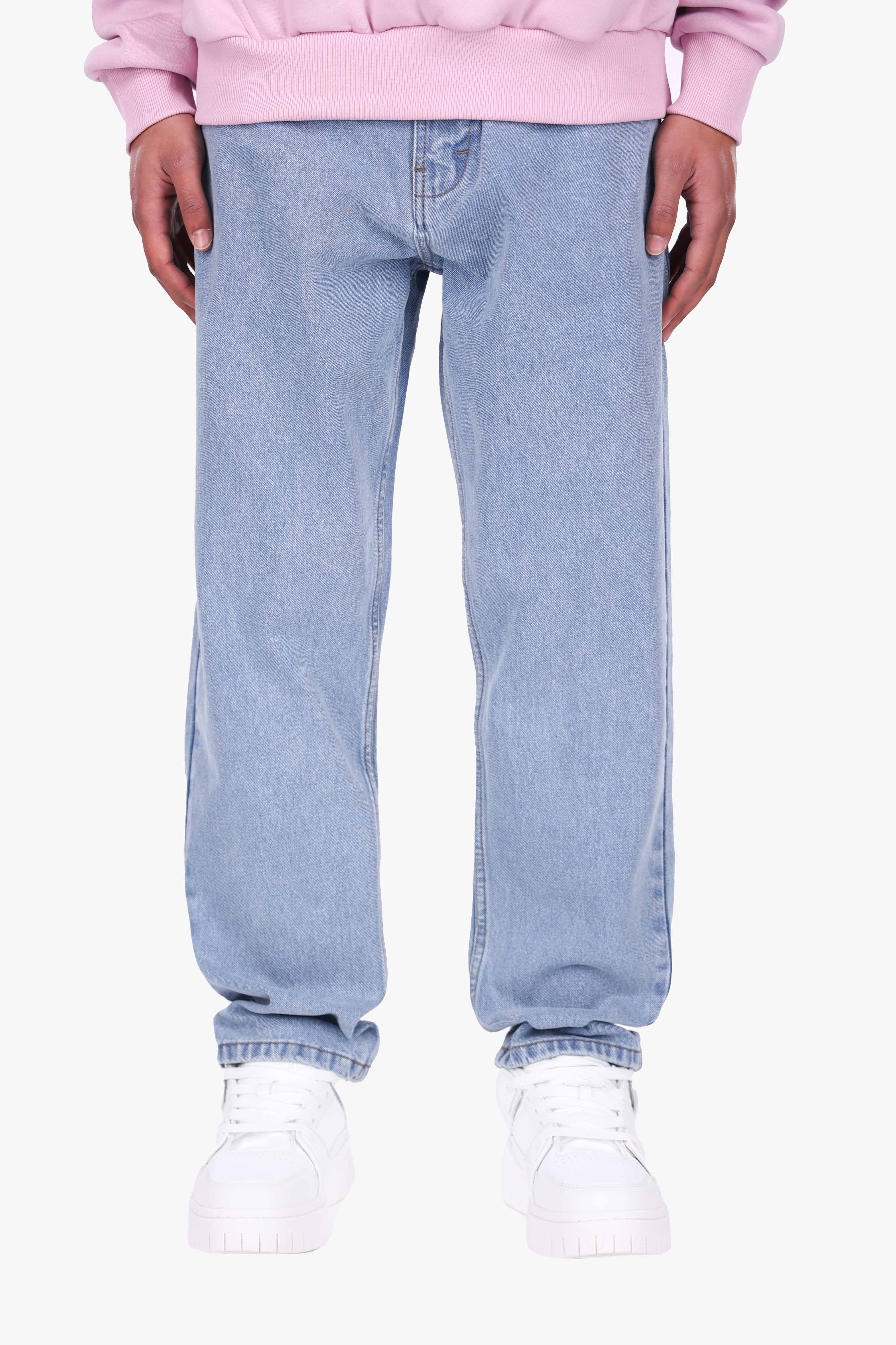 LOOSE FIT JEANS MID BLUE