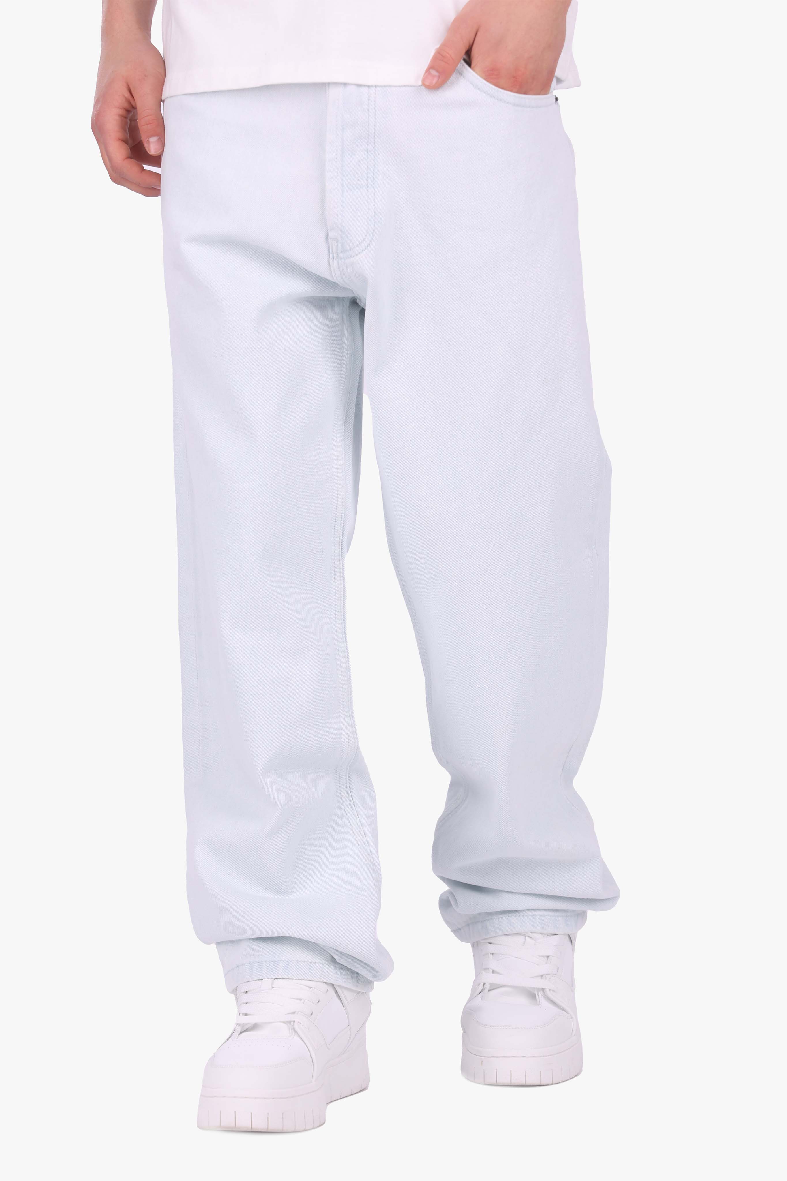 STRAIGHT FIT JEANS LIGHT BLUE
