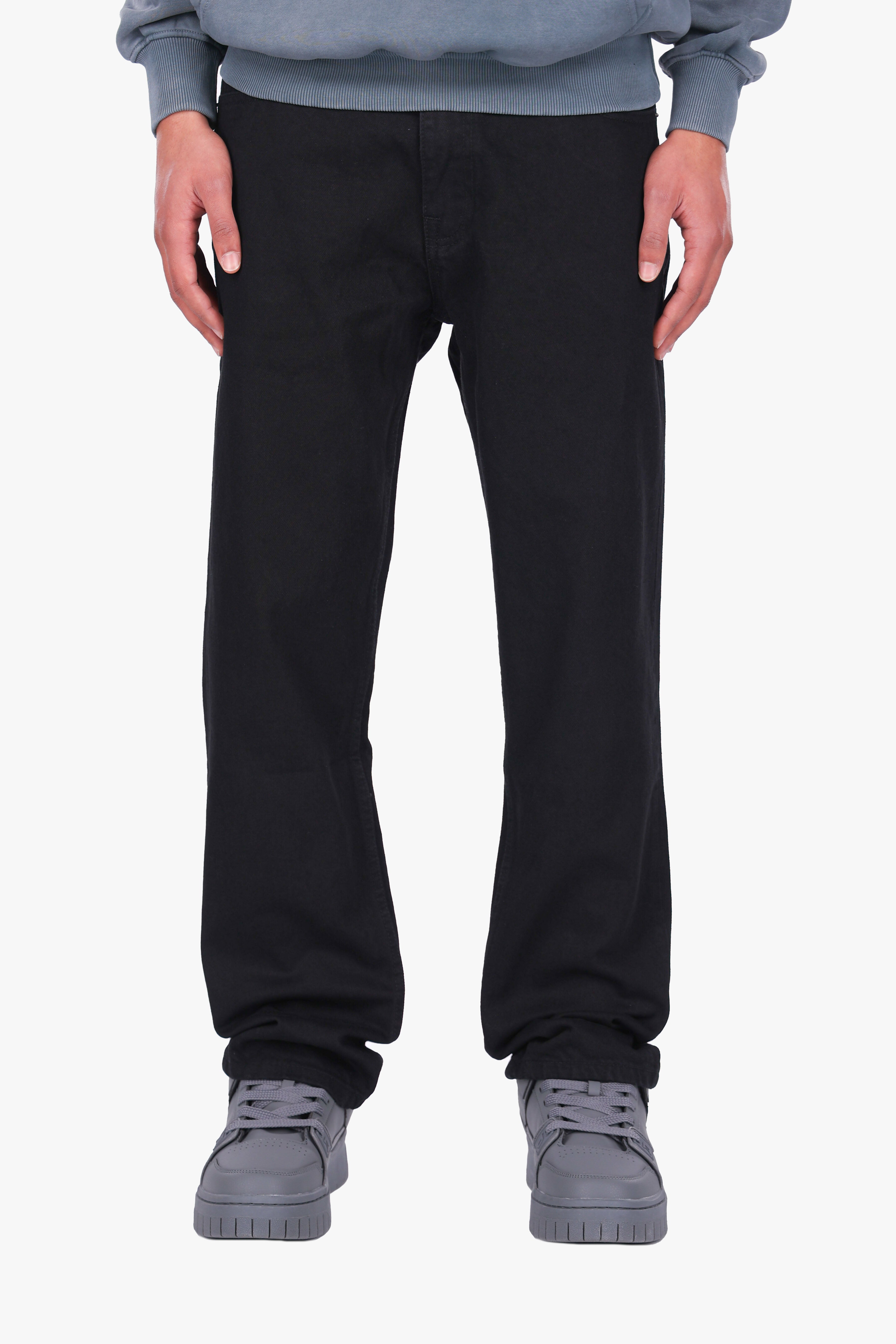 REGULAR FIT JEANS BLACK