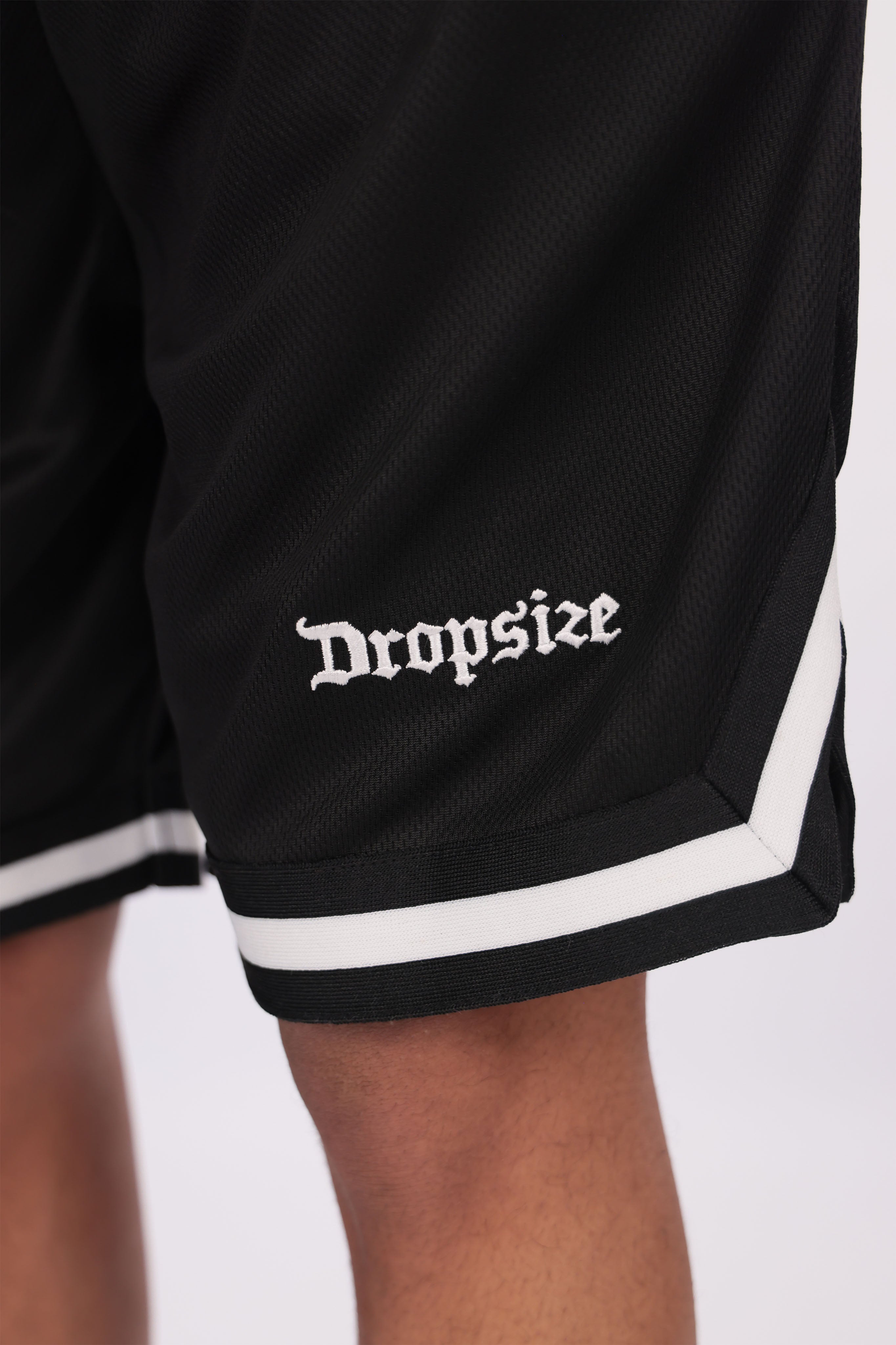 LOGO MESH SHORT BLACK/WHITE