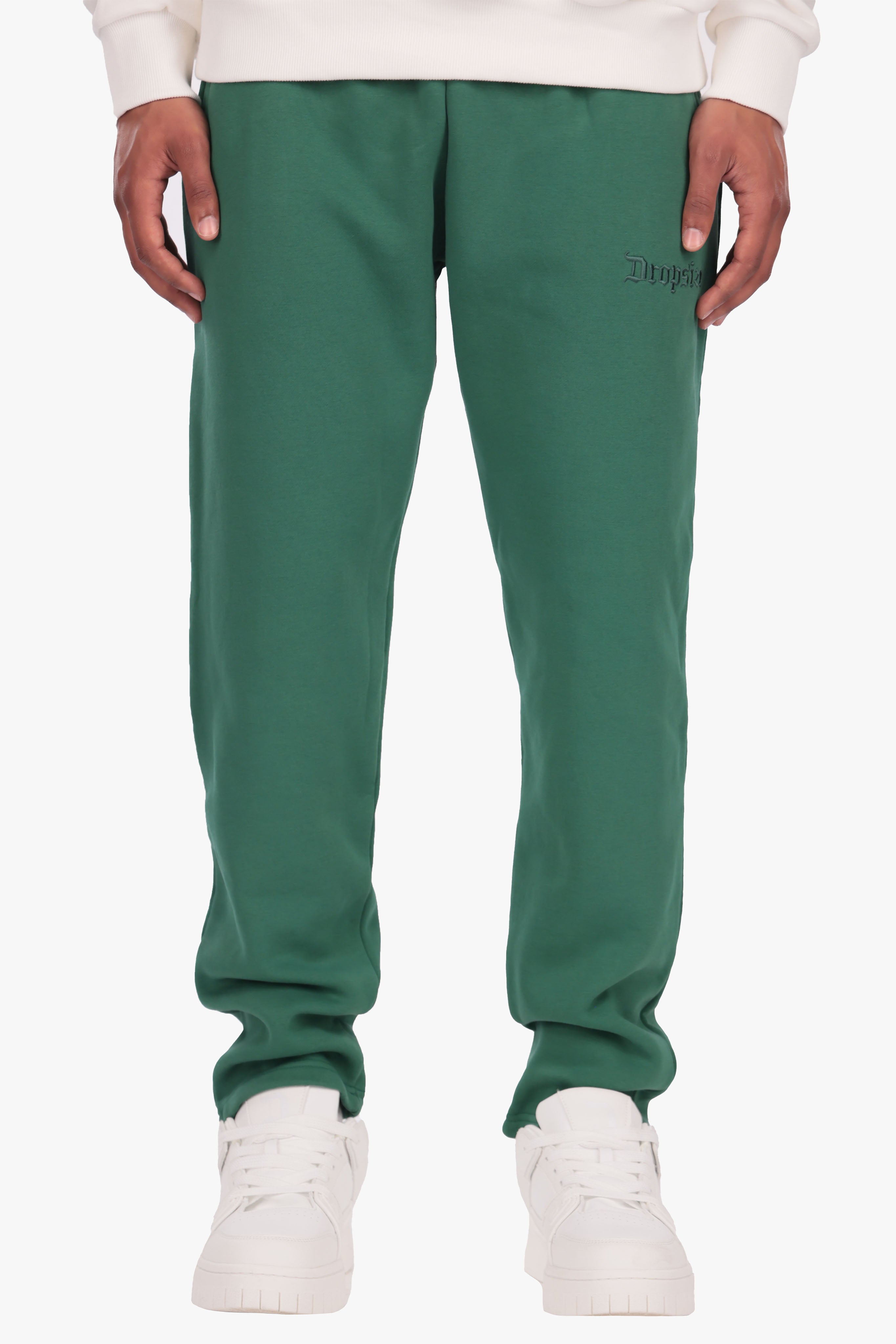 LOGO SWEAT PANTS WASHED GREEN