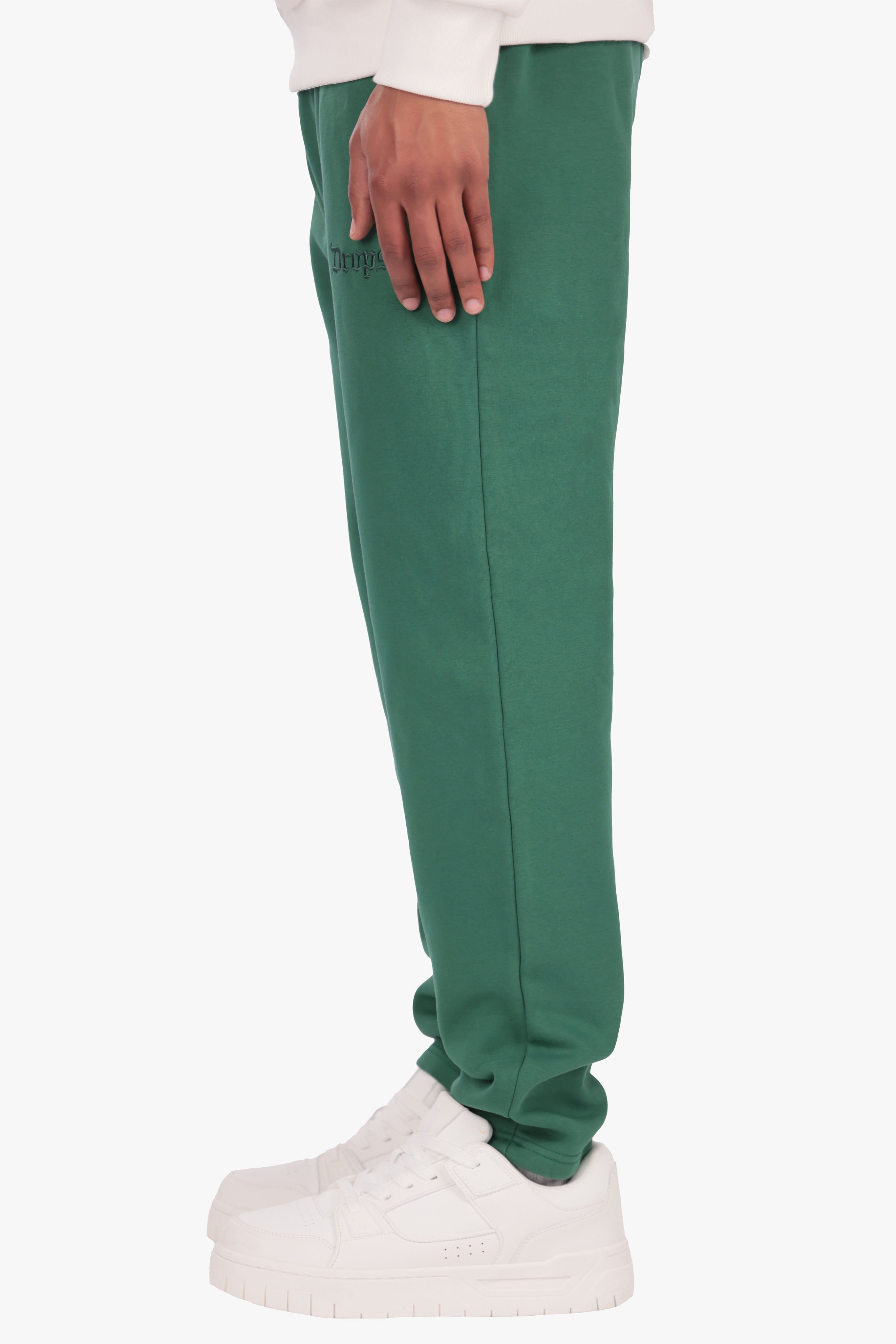 LOGO SWEAT PANTS WASHED GREEN