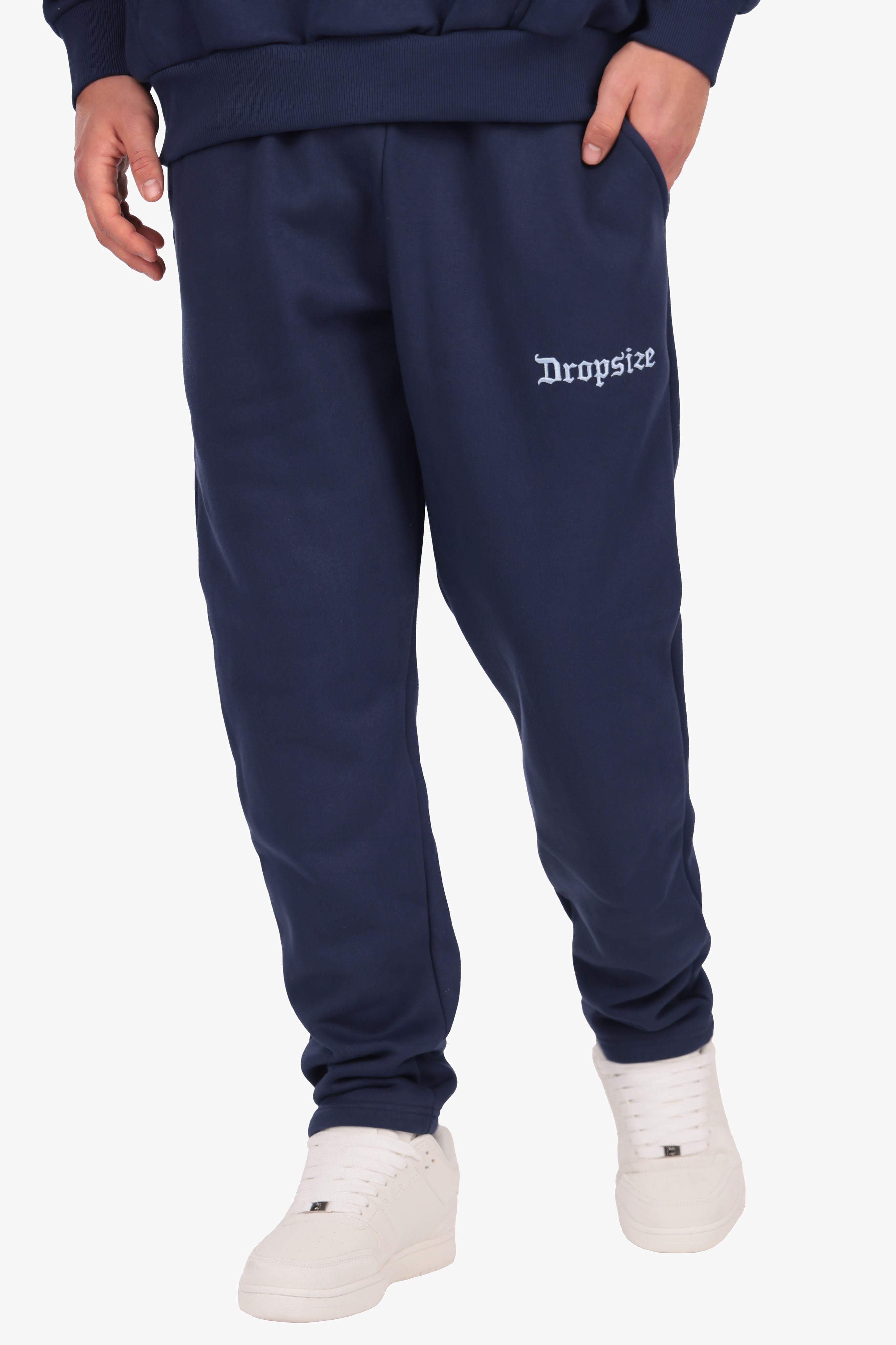 LOGO SWEAT PANT BLACK IRIS