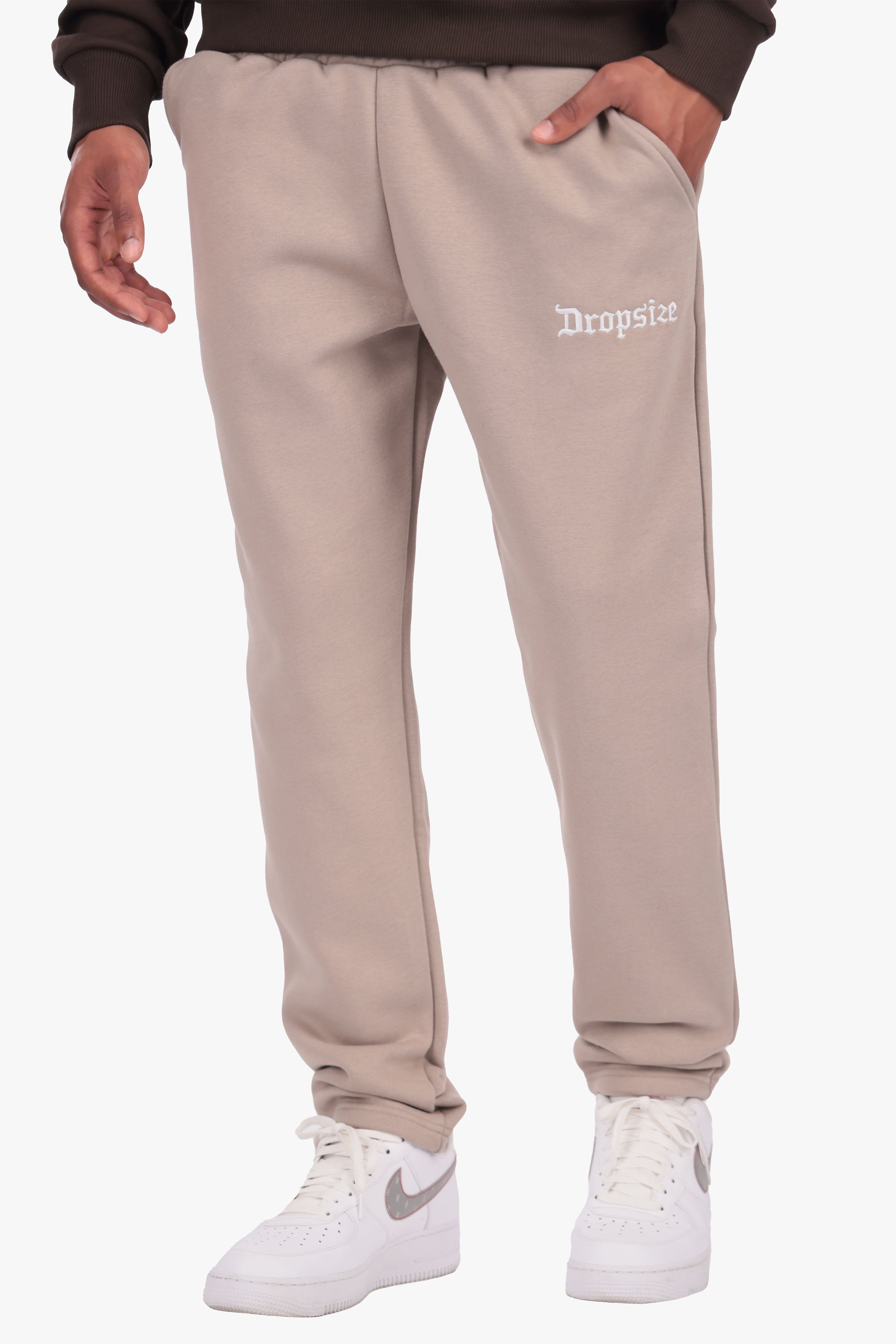 LOGO SWEAT PANTS SIMPLY TAUPE