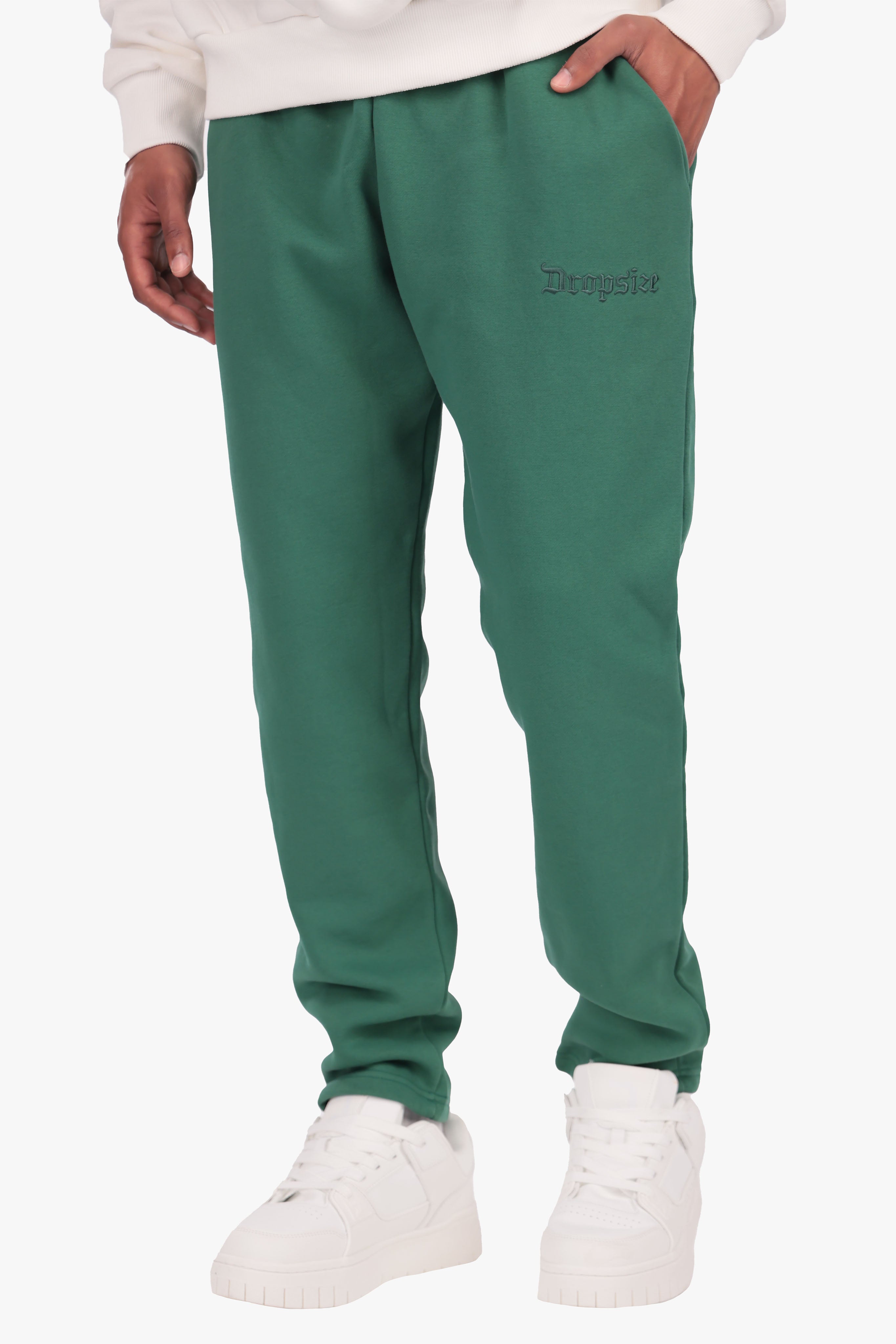 LOGO SWEAT PANTS WASHED GREEN
