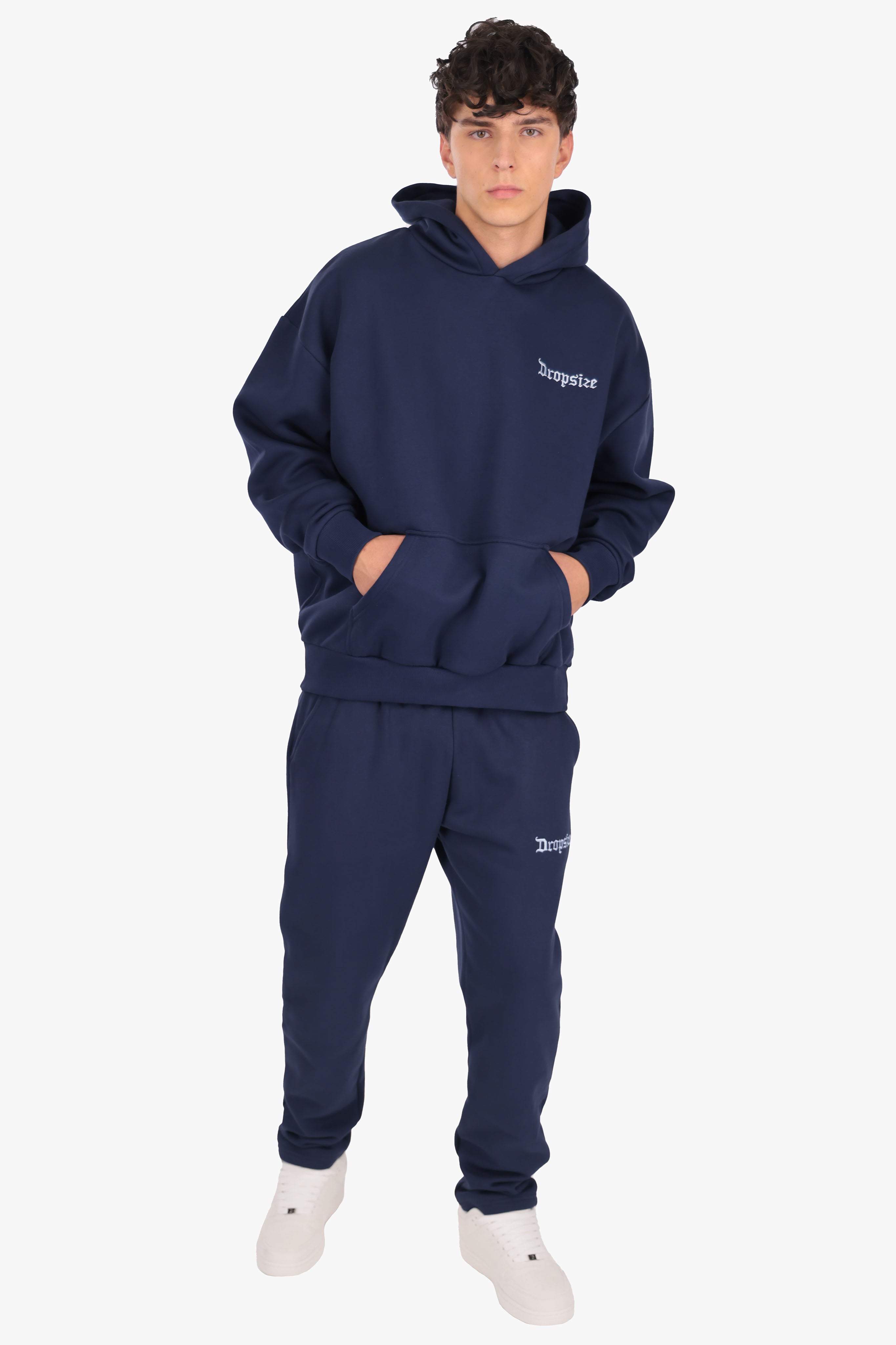 LOGO SWEAT PANT BLACK IRIS