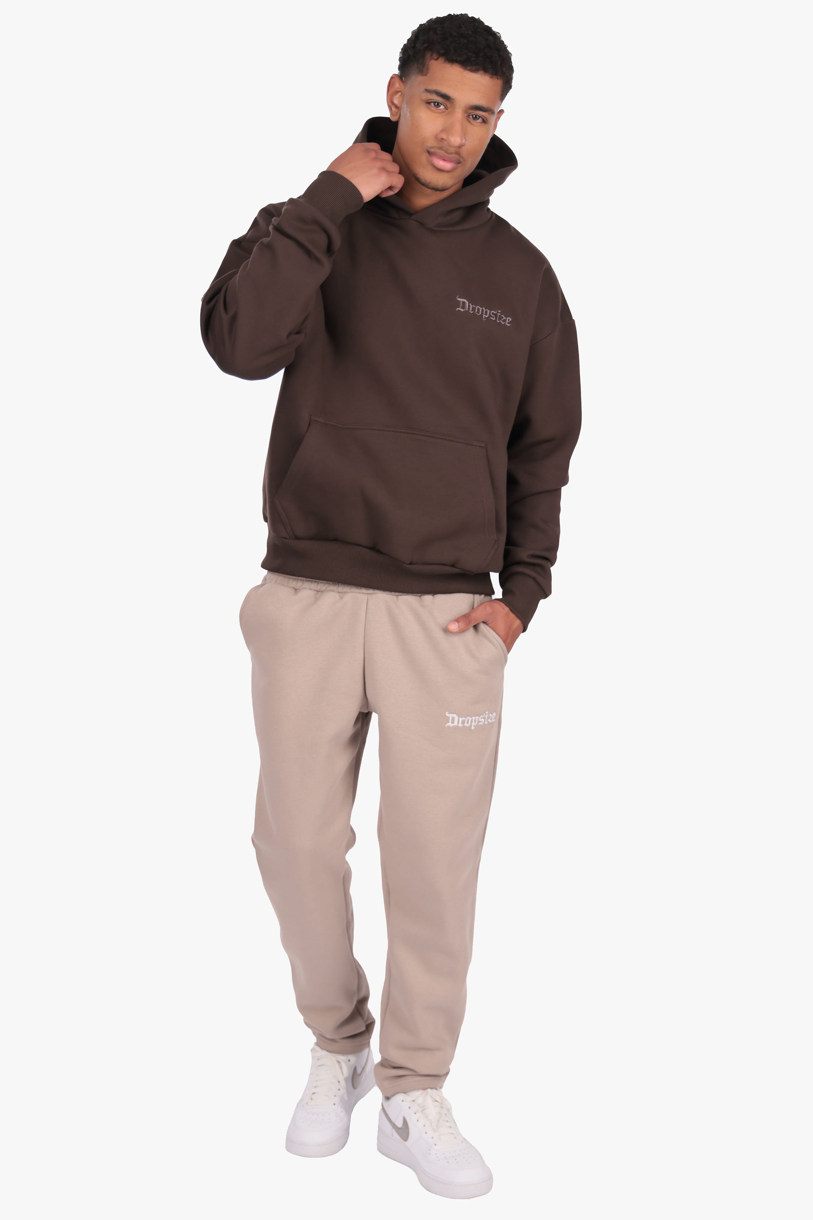 LOGO SWEAT PANTS SIMPLY TAUPE