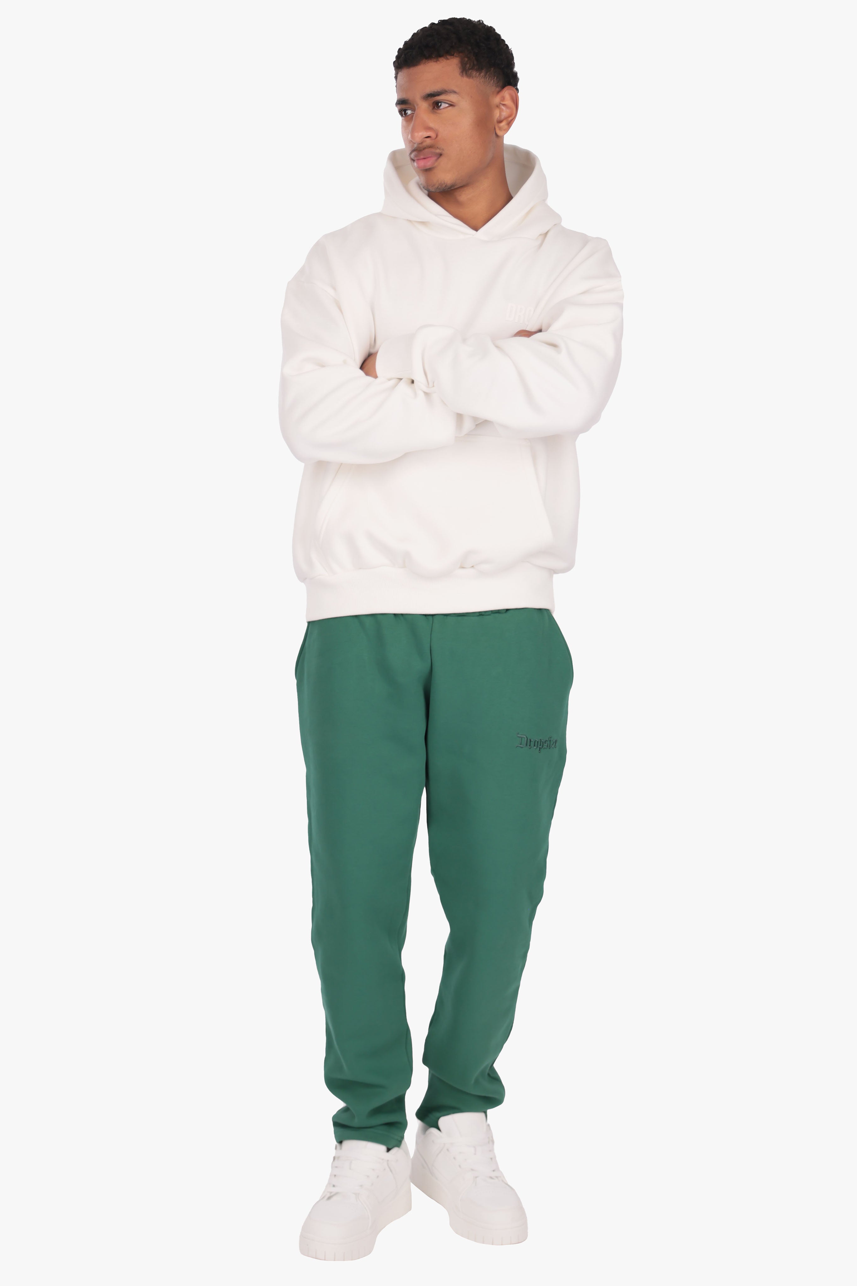 LOGO SWEAT PANTS WASHED GREEN