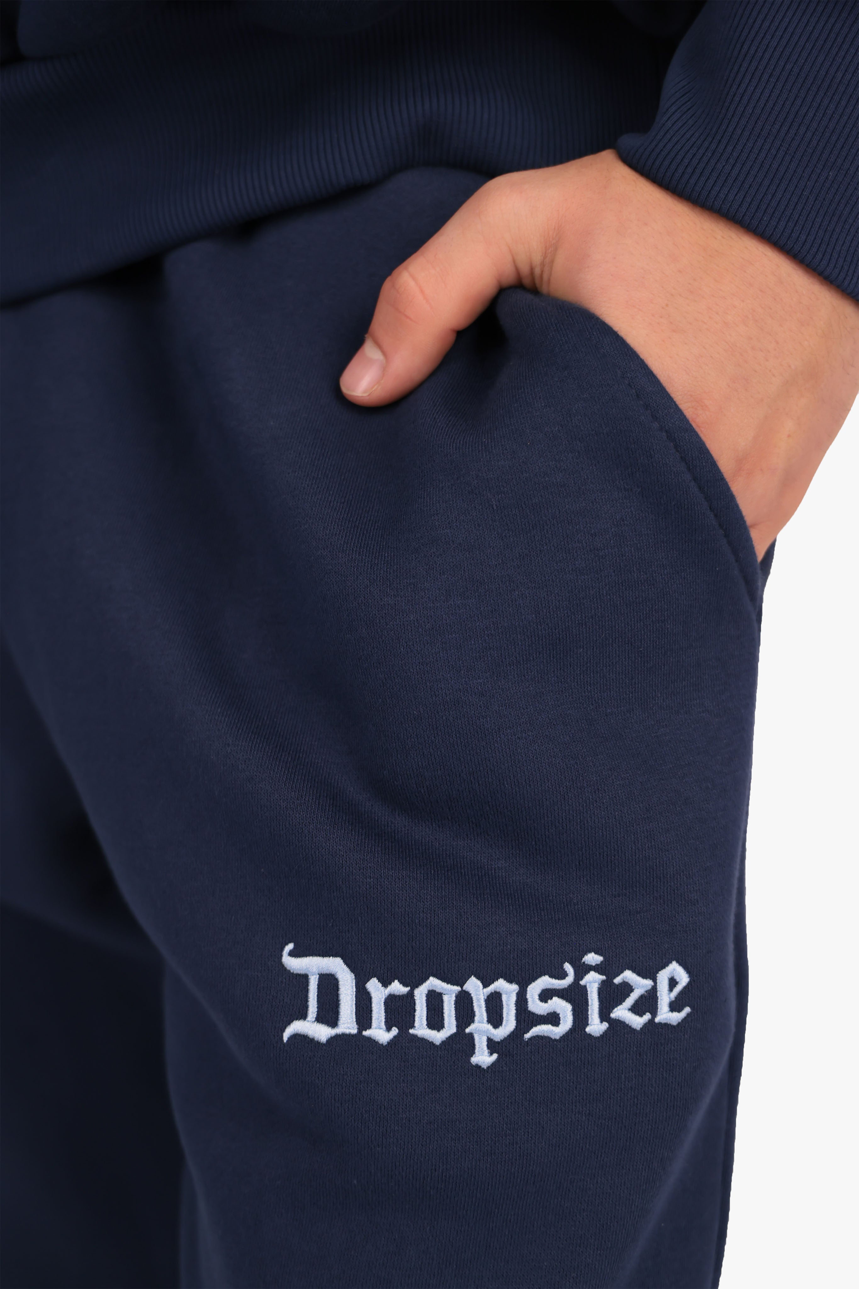 LOGO SWEAT PANT BLACK IRIS