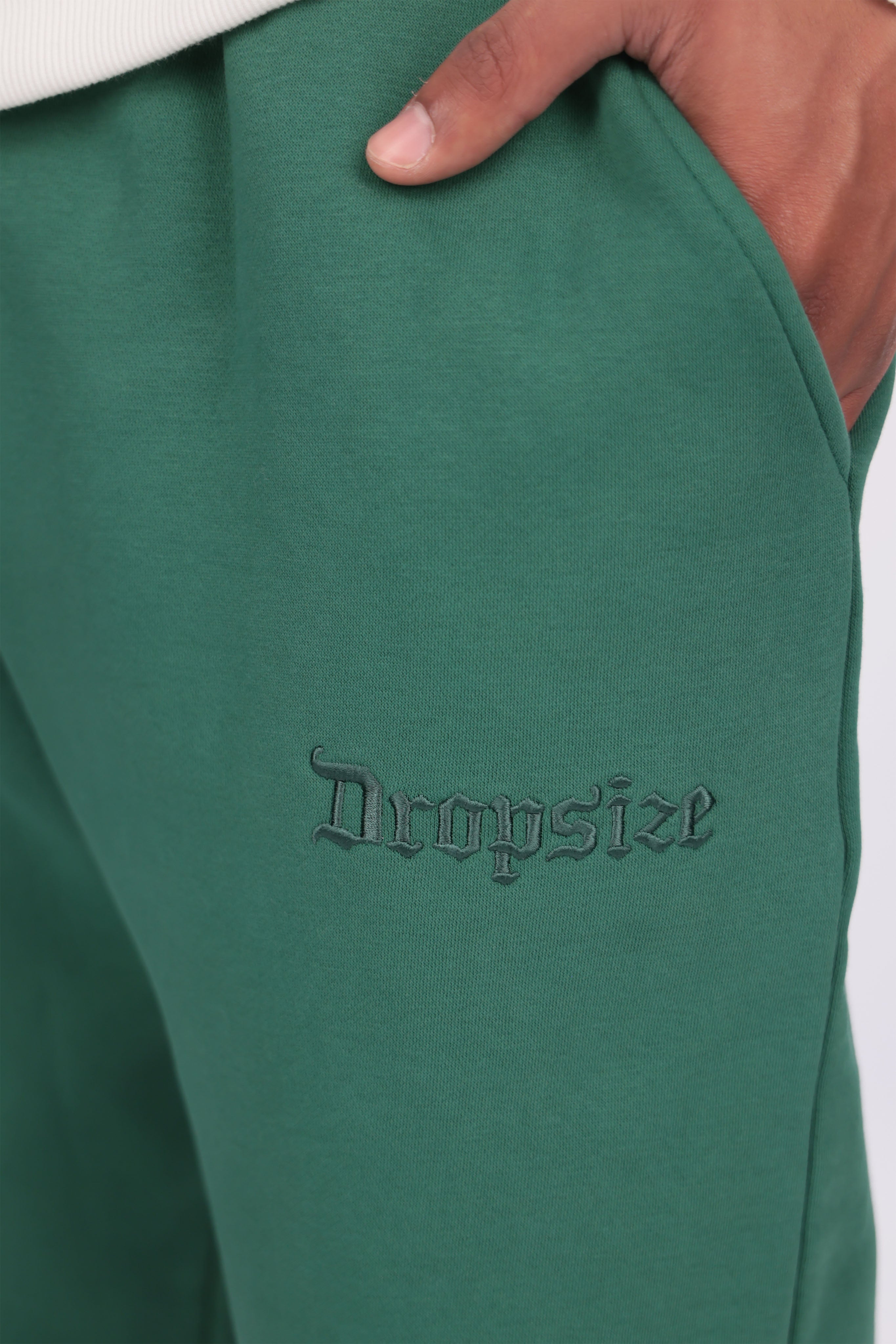 LOGO SWEAT PANTS WASHED GREEN