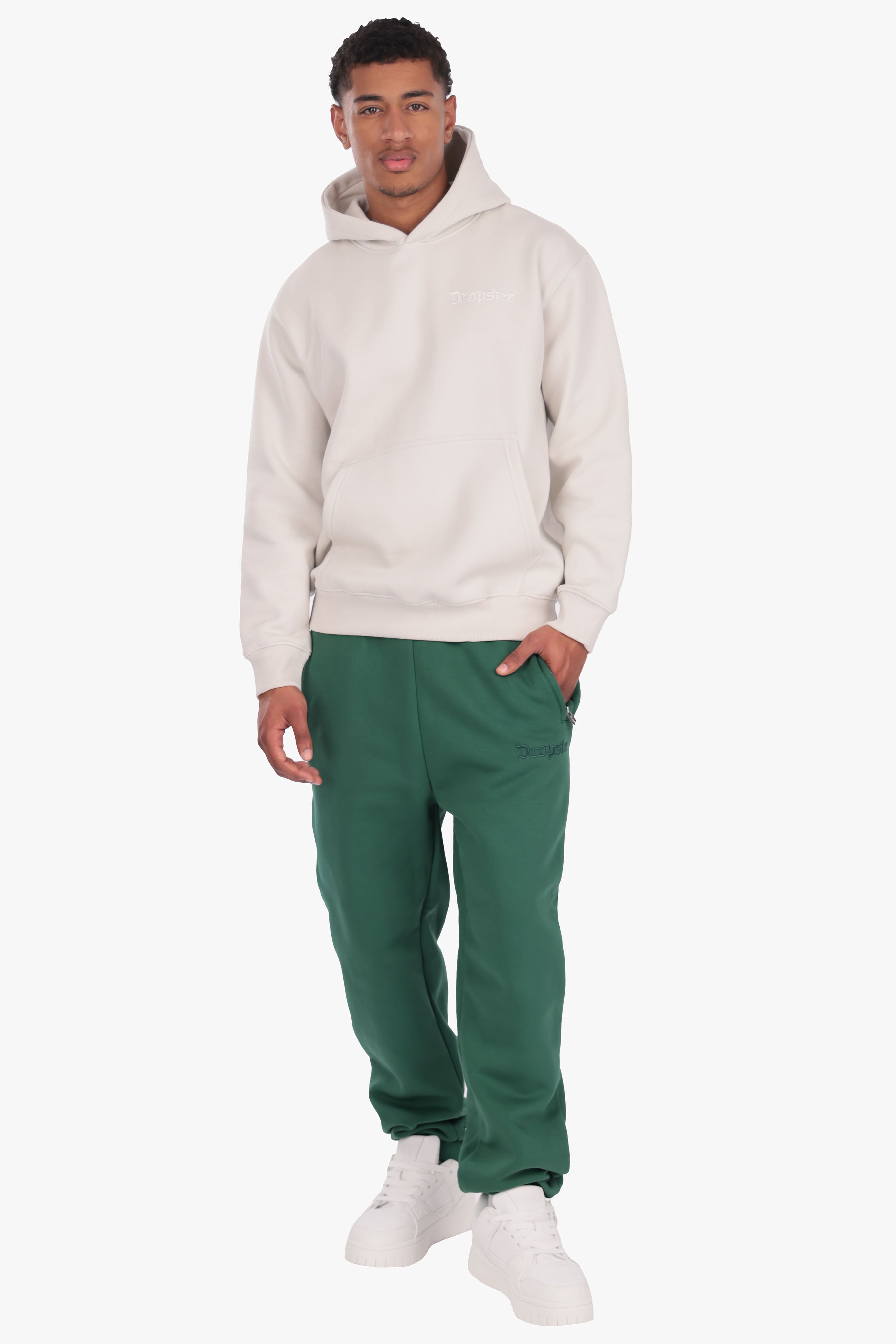 HEAVY NEXT GEN LOGO PRINT JOGGER WASHED GREEN