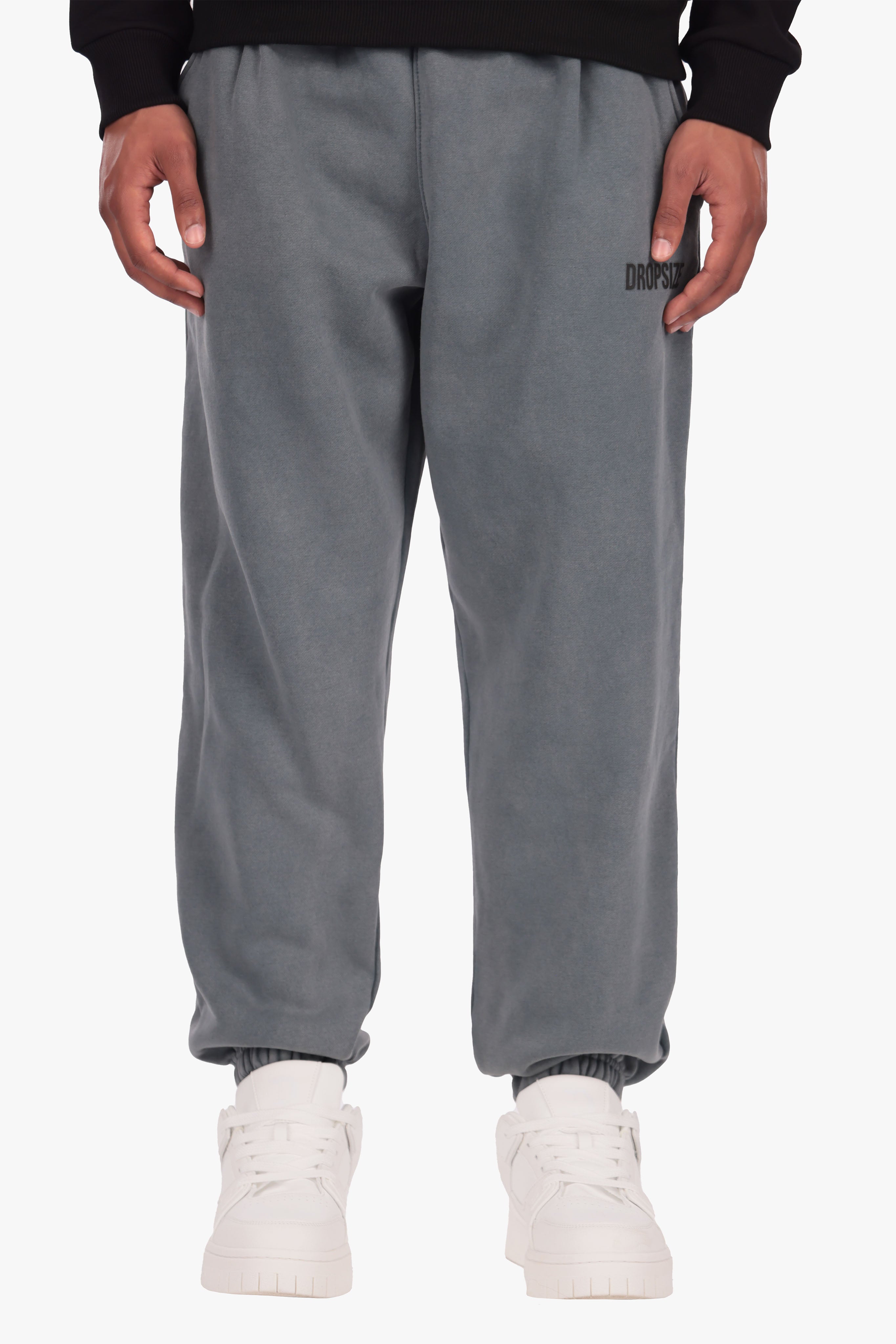 HEAVY LOOSE FIT JOGGER ACID WASHED GREY