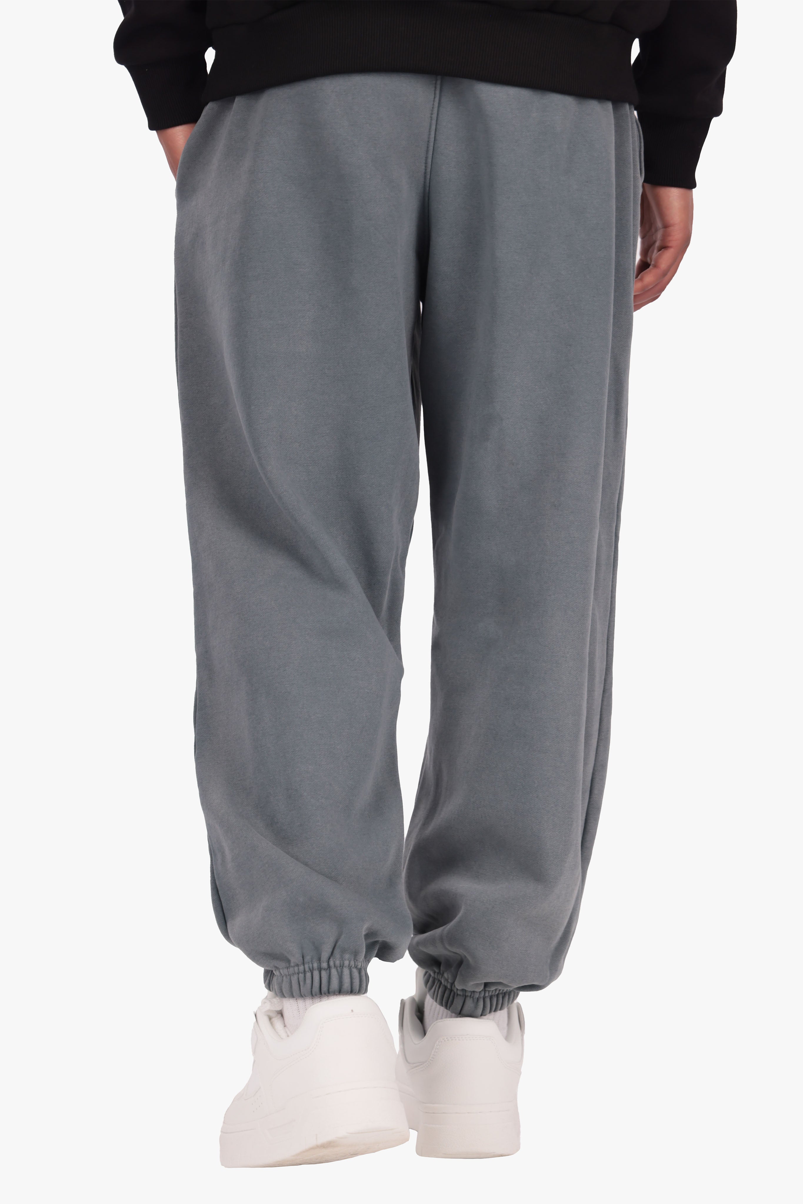 HEAVY LOOSE FIT JOGGER ACID WASHED GREY