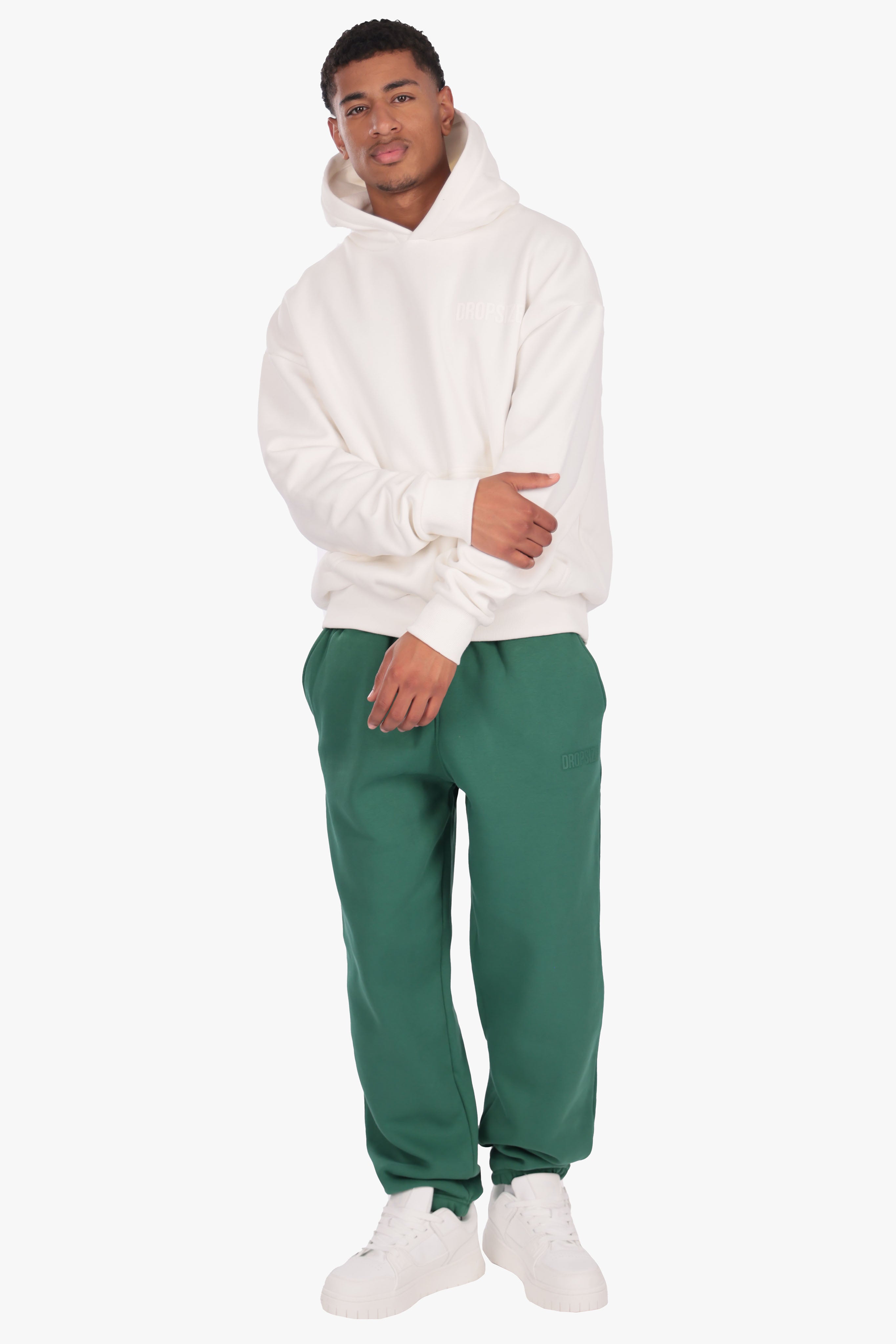 HEAVY LOOSE FIT JOGGER WASHED GREEN