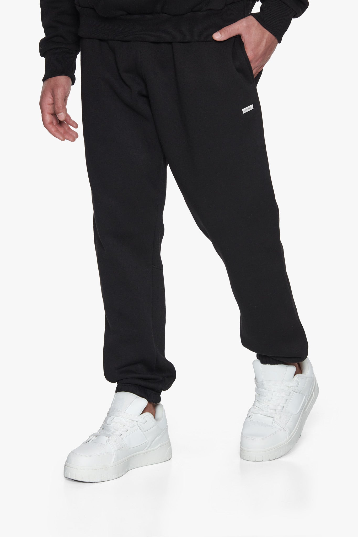 METAL PATCH JOGGER BLACK