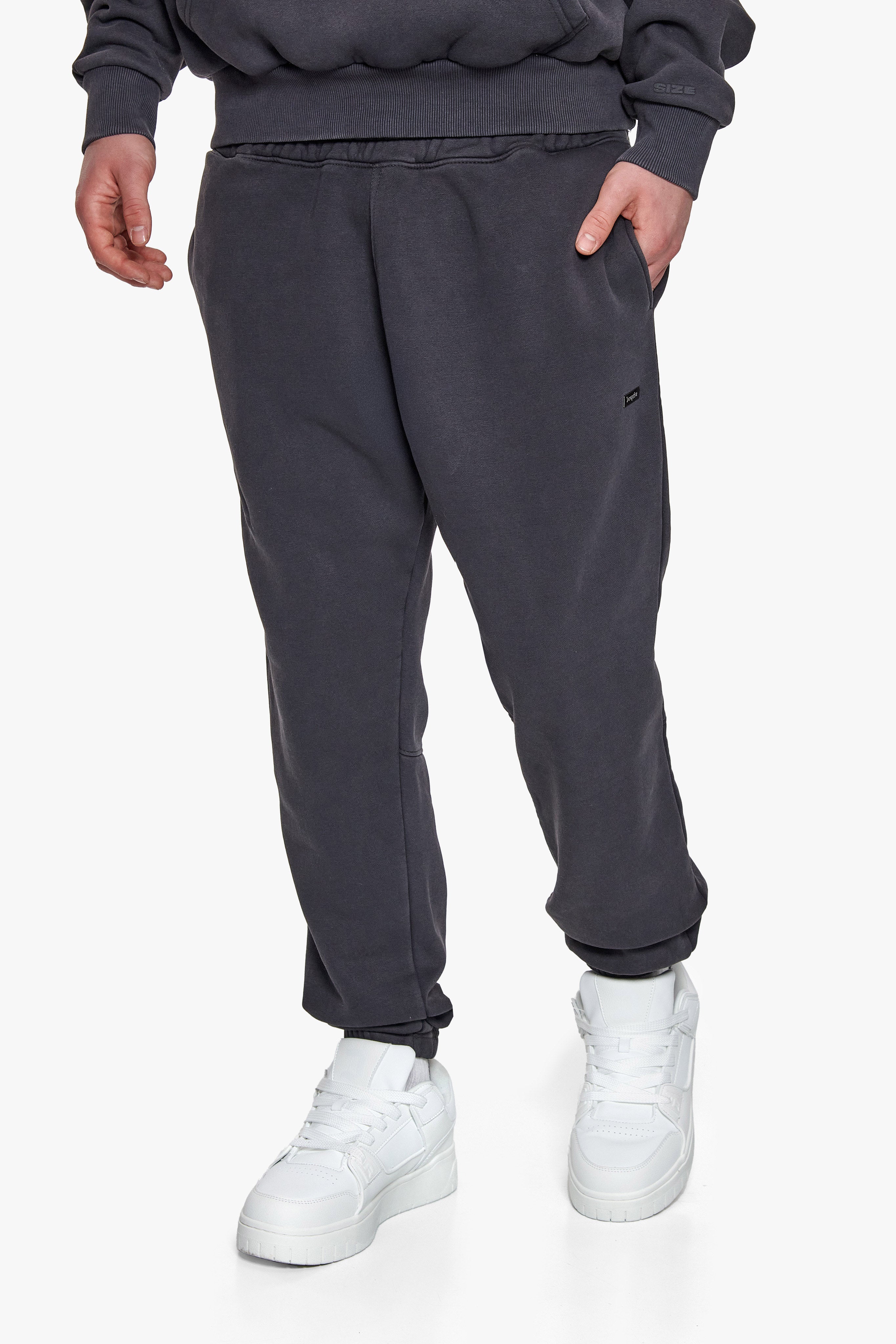 METAL PATCH JOGGER VINTAGE BLACK