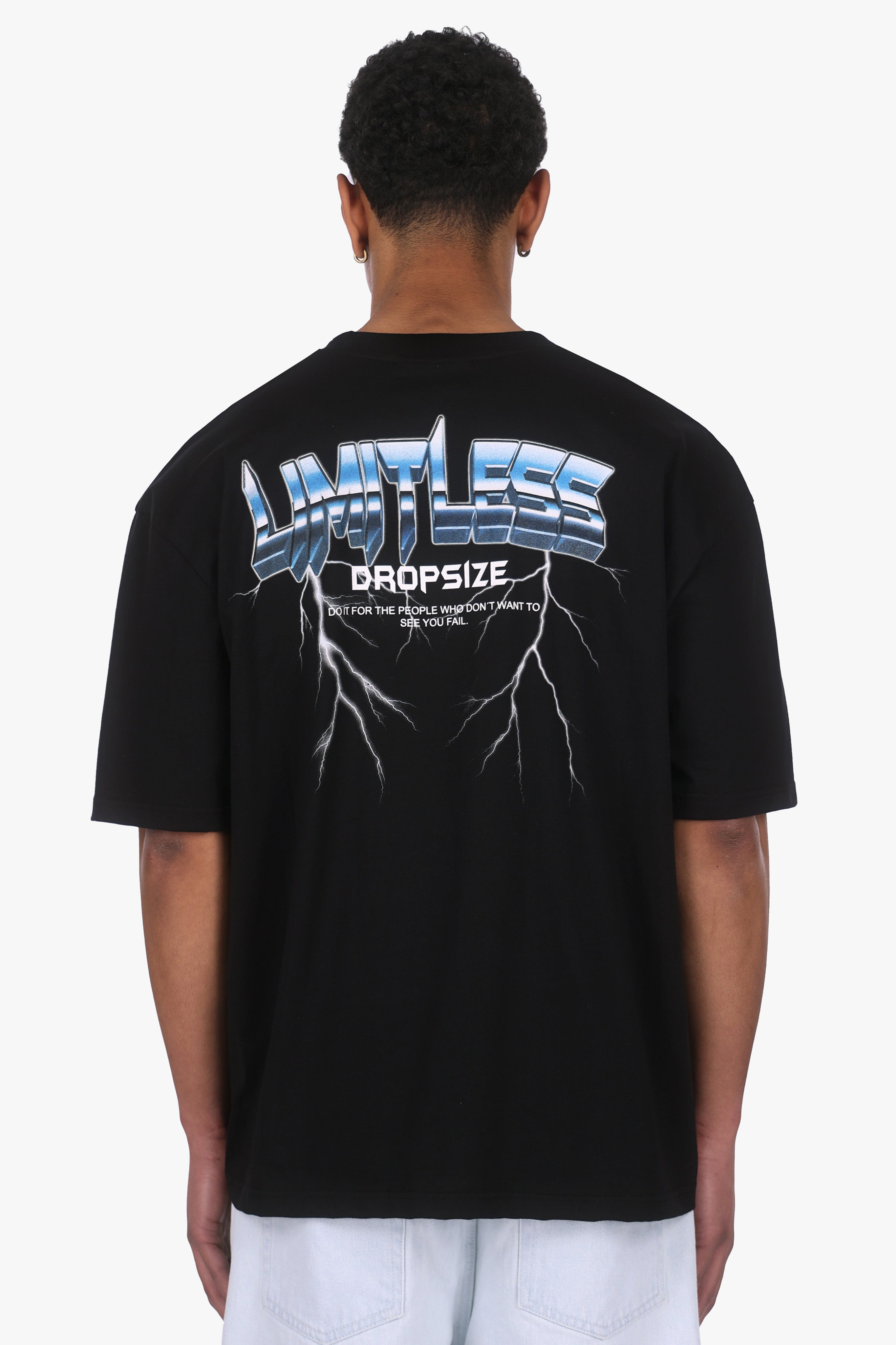HEAVY OVERSIZED LIMITLESS T-SHIRT BLACK
