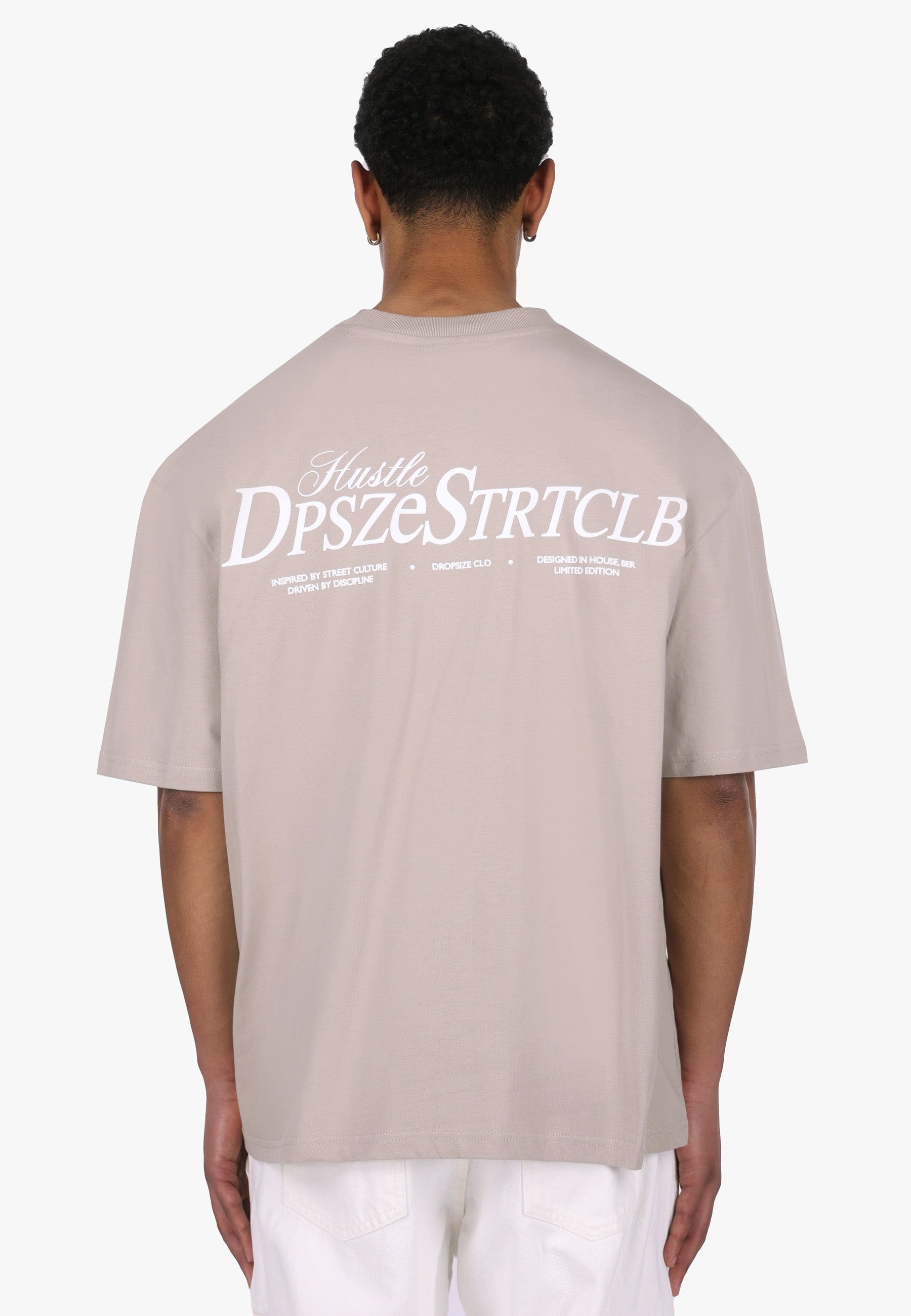 HEAVY OVERSIZE STRTCLB T-SHIRT PUMIC STONE