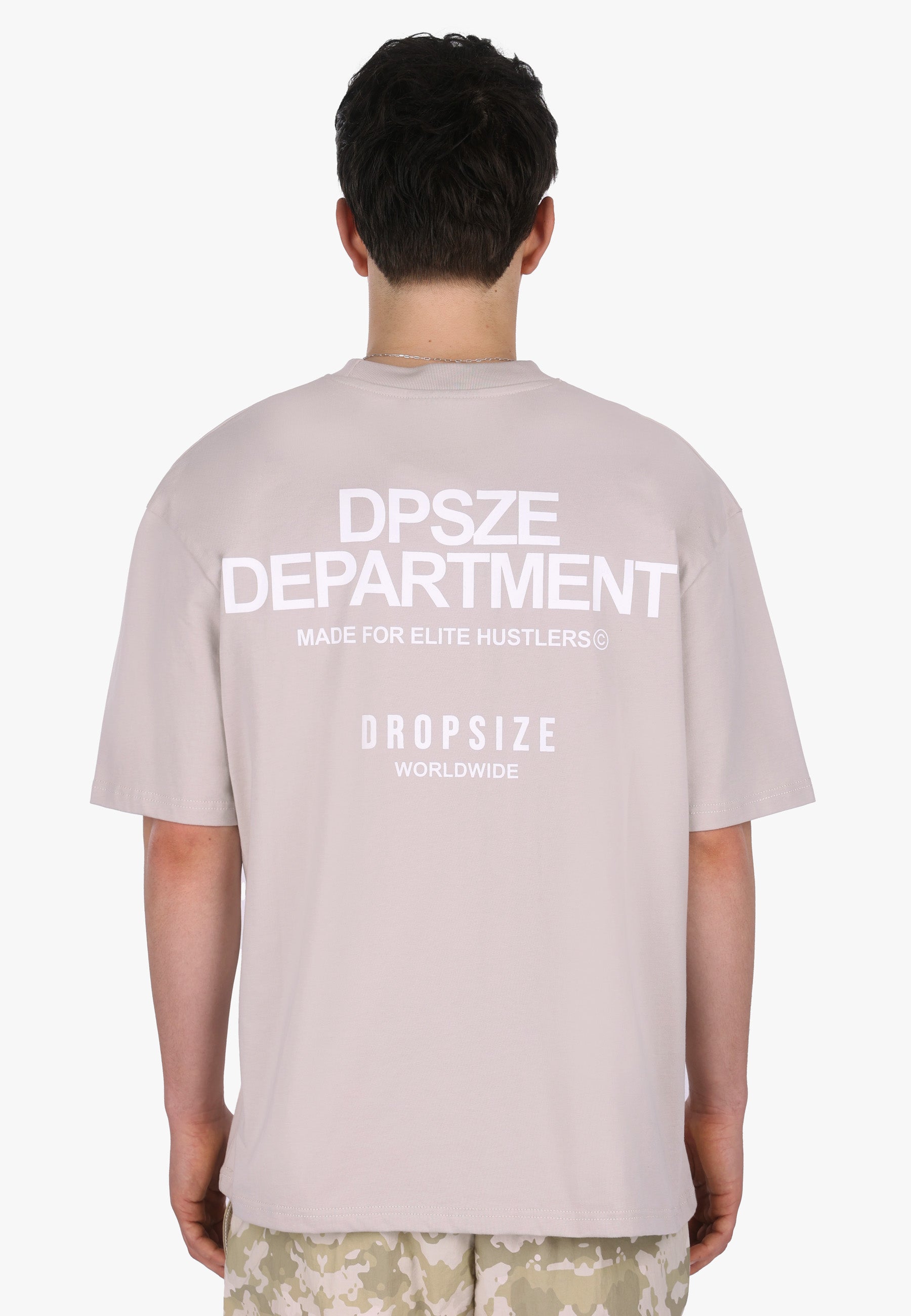 HEAVY OVERSIZE DPSZE DEPARTMENT T-SHIRT MOONBEAM