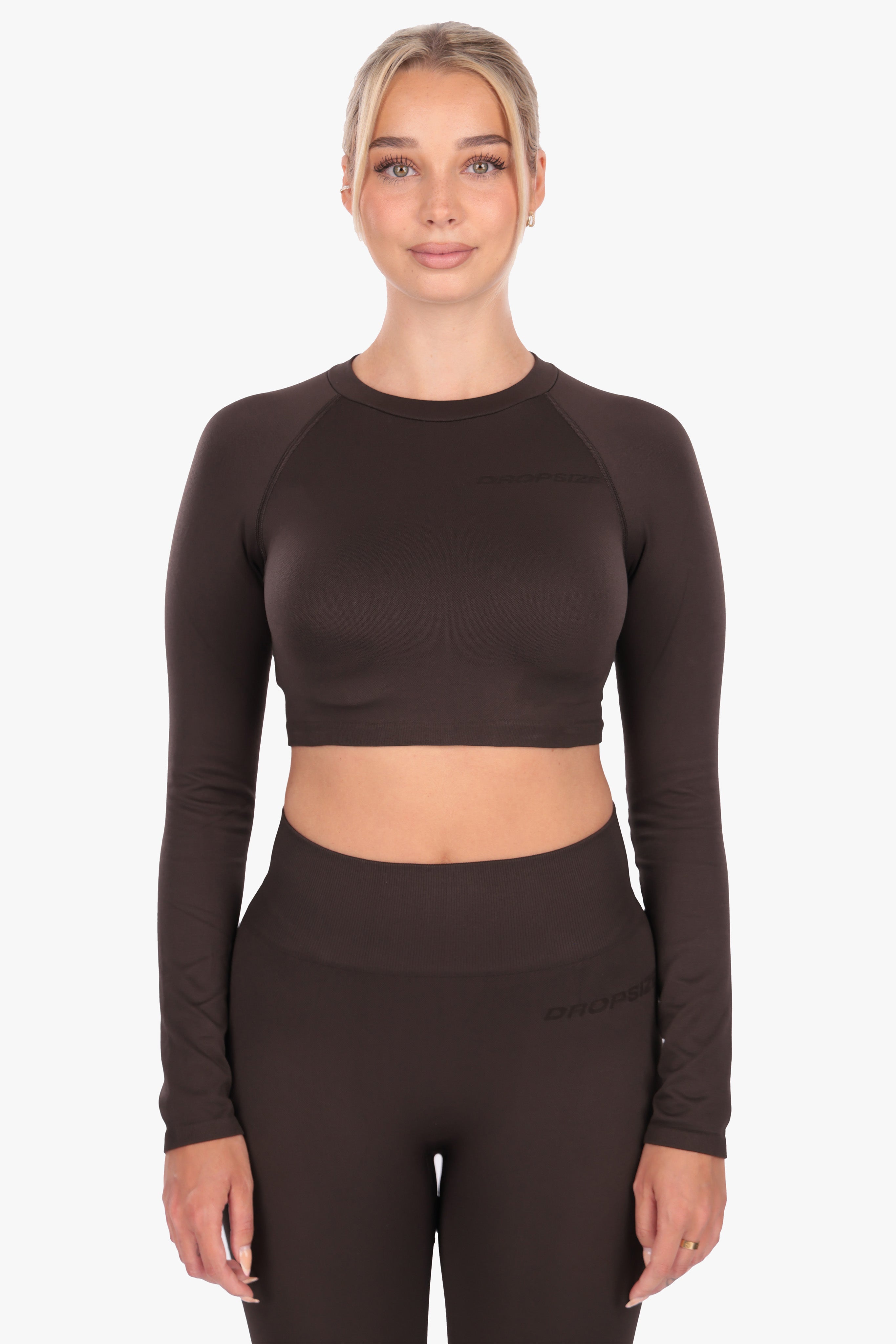 WOMEN ACTIVEWEAR SET CHOCLATE