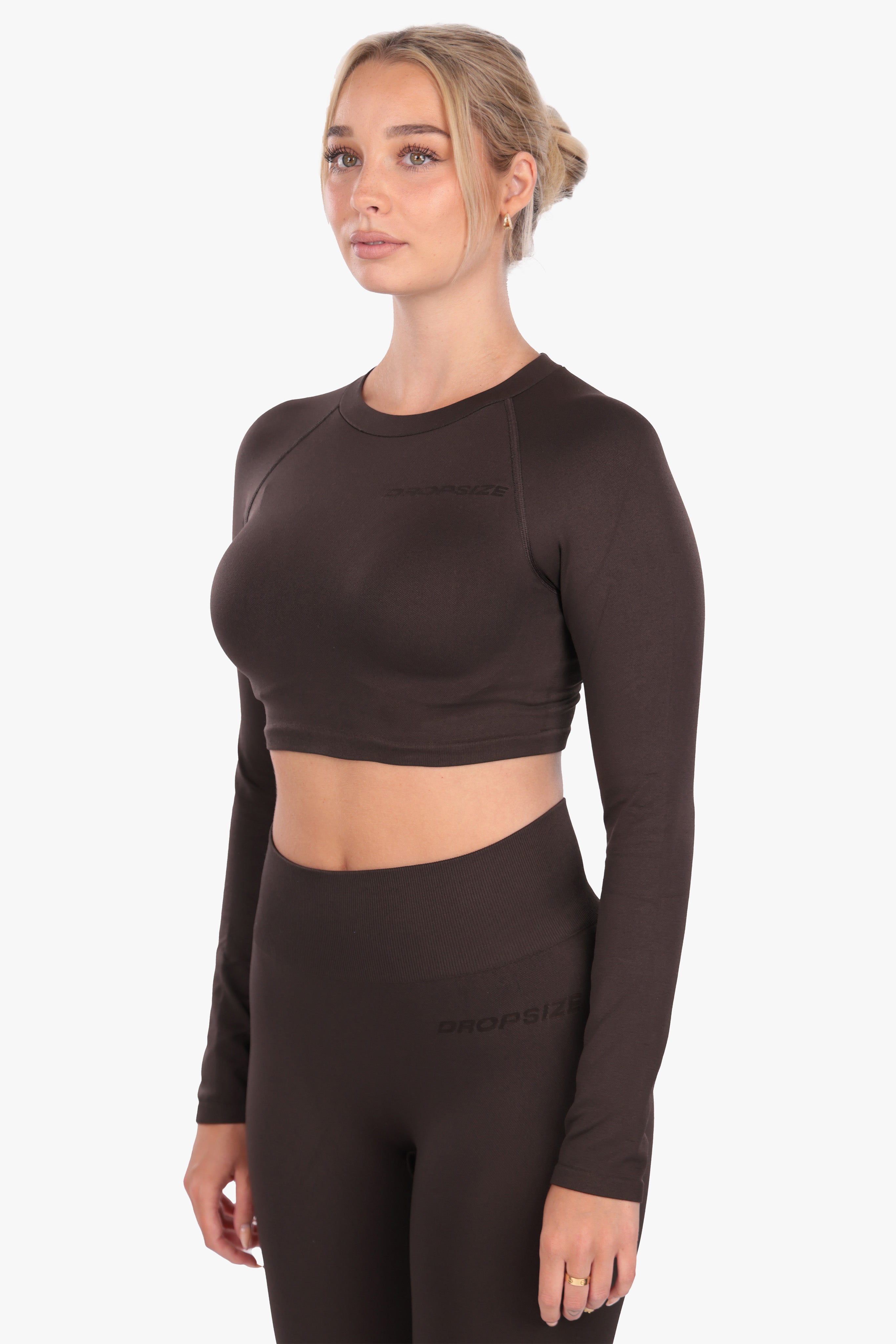 WOMEN ACTIVEWEAR SET CHOCLATE