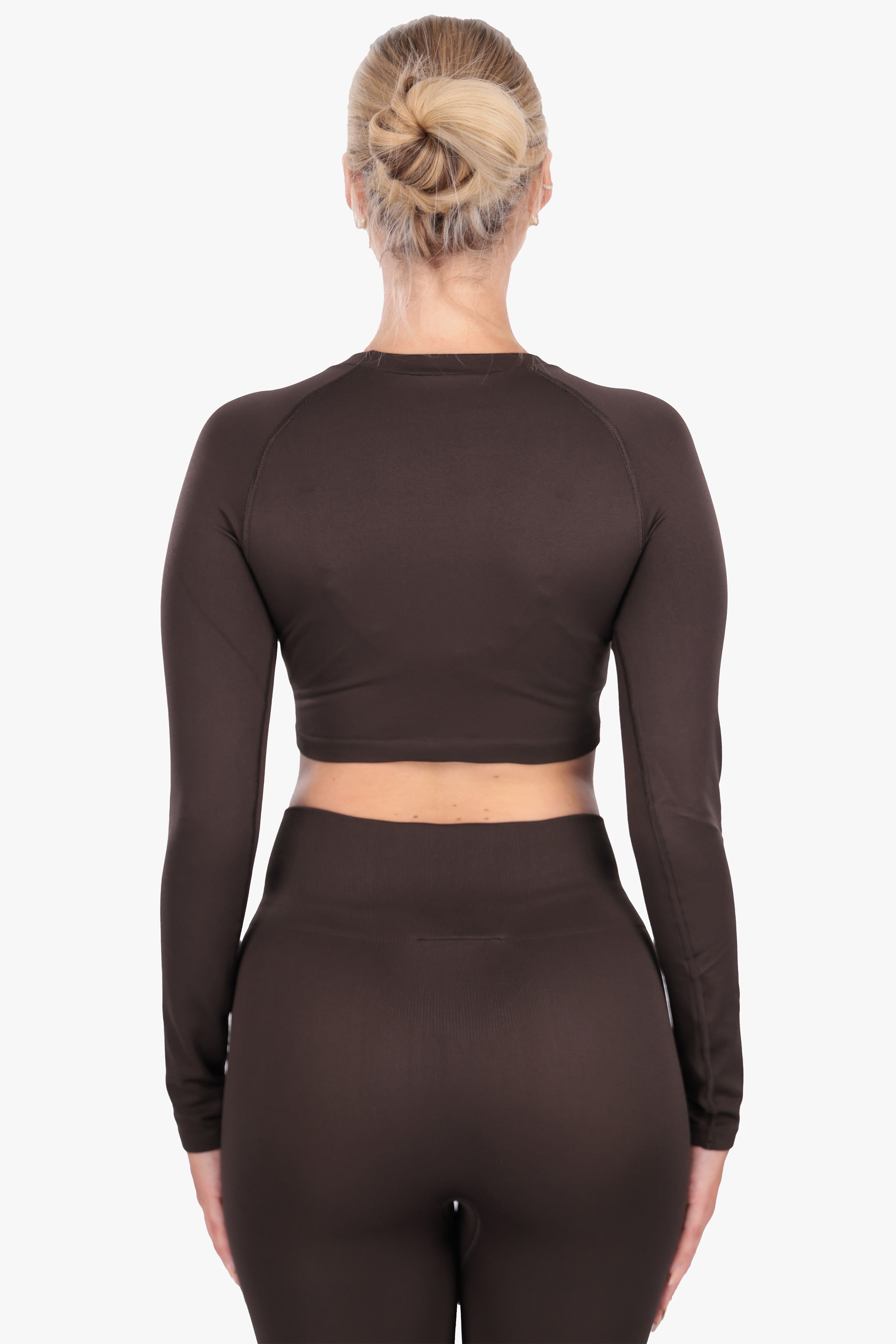 WOMEN ACTIVEWEAR SET CHOCLATE