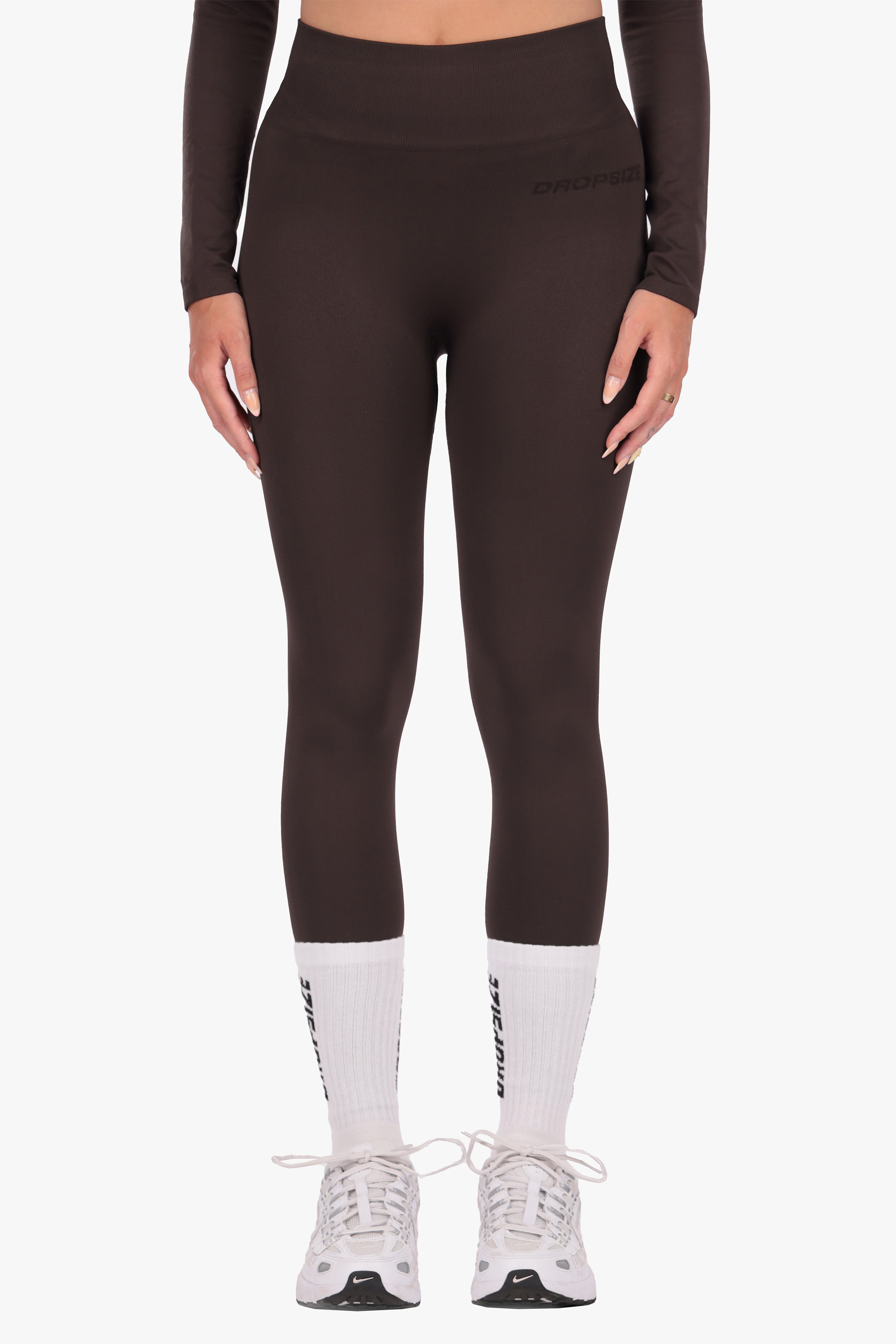 WOMEN ACTIVEWEAR SET CHOCLATE