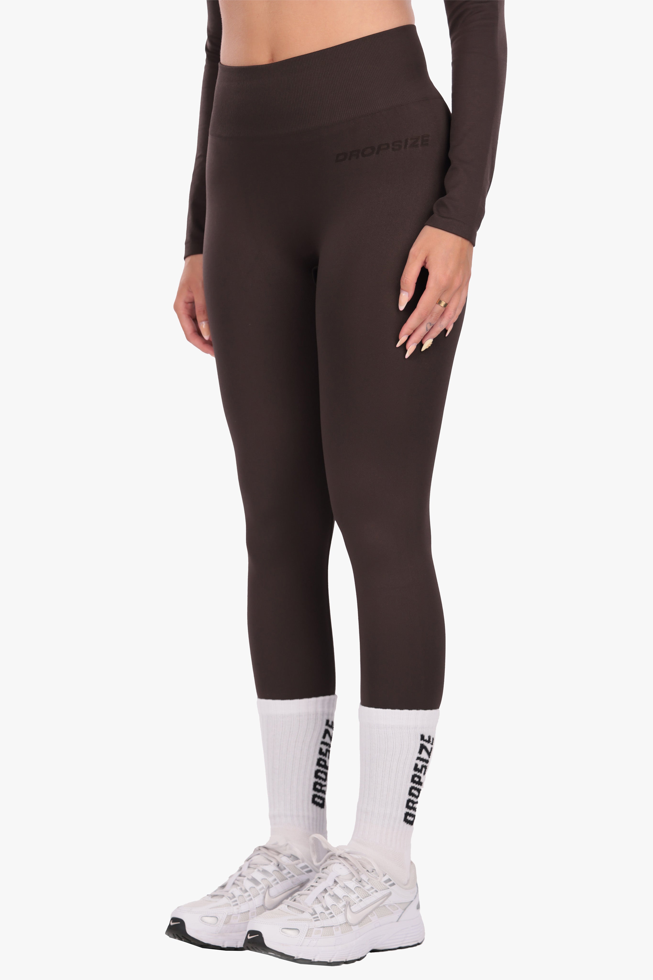 WOMEN ACTIVEWEAR SET CHOCLATE