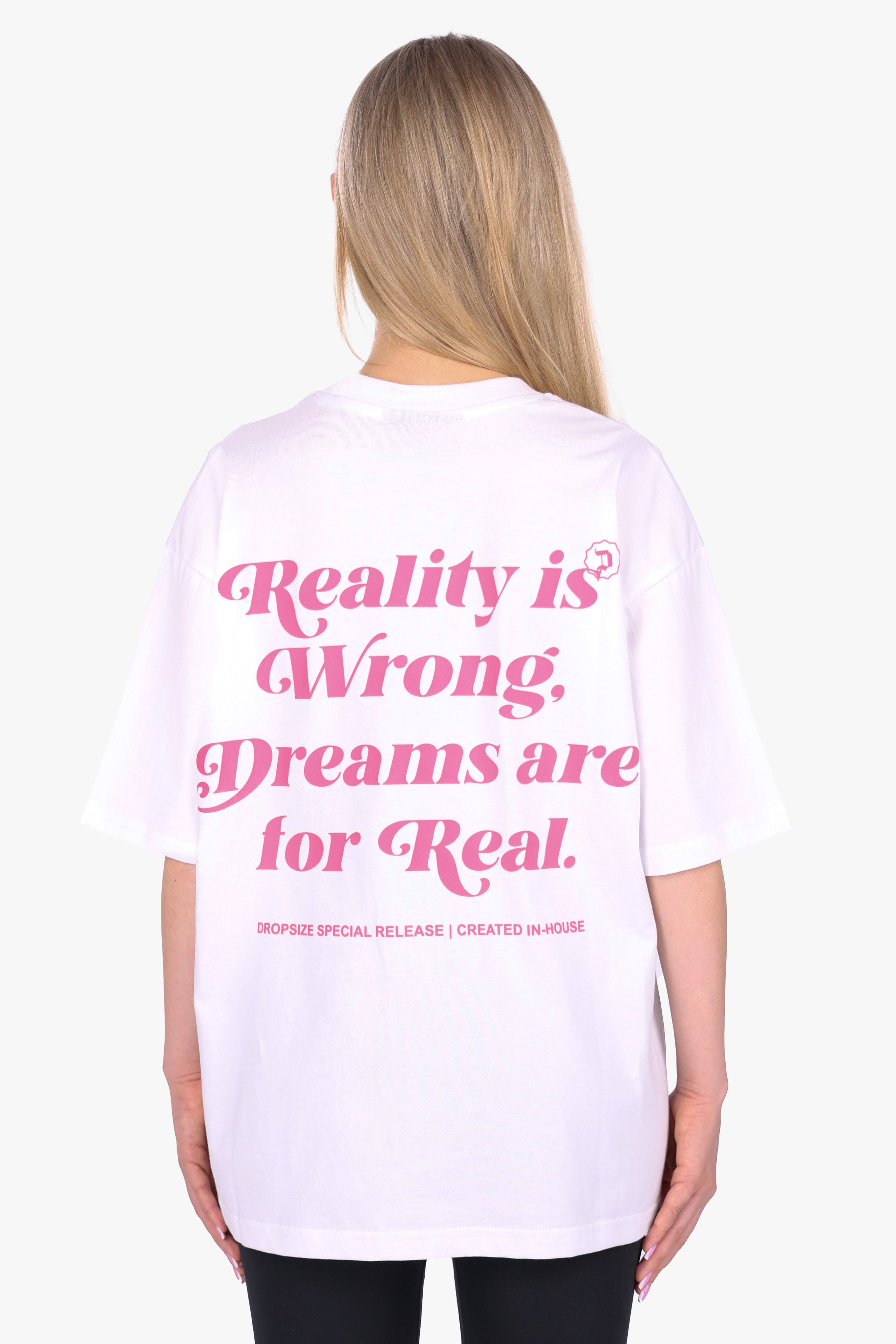 HEAVY OVERSIZE REALITY T-SHIRT WHITE