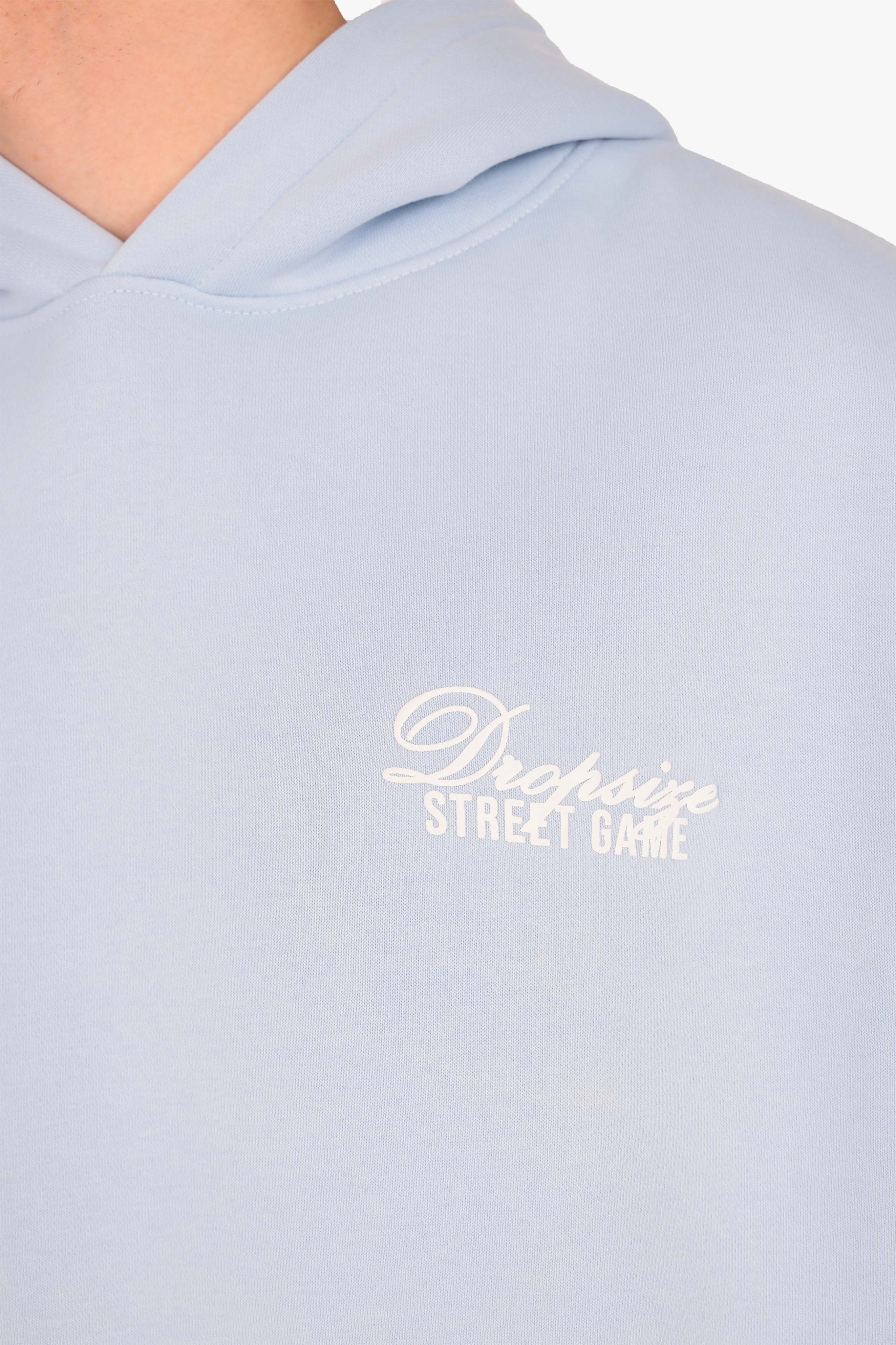 HEAVY OVERSIZE STUDIOS HOODIE BABY BLUE