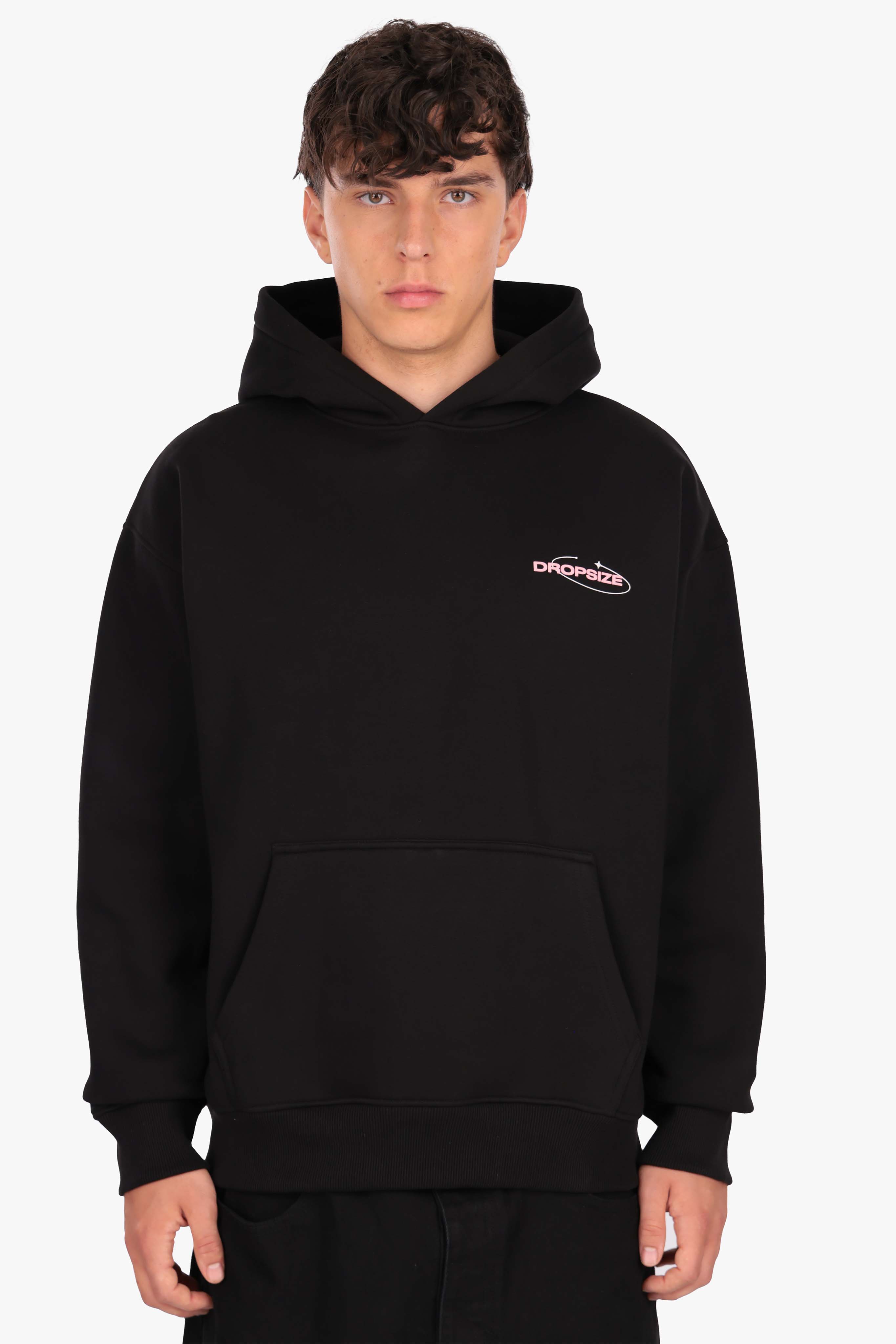 DROPSIZE KARMA HOODIE JET BLACK